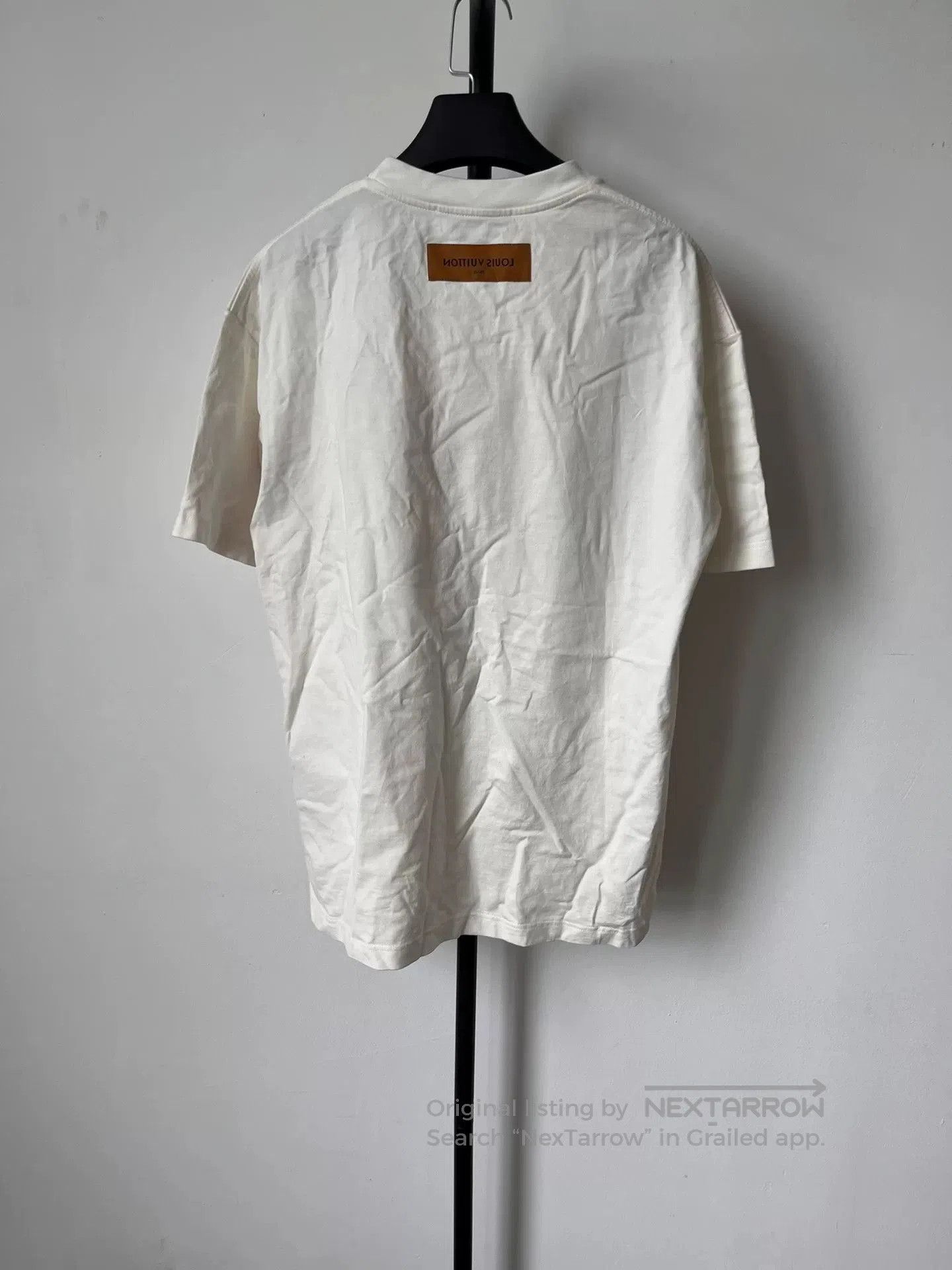 Louis Vuitton Louis Vuitton Letter Print Short Sleeve T-Shirt. Size US M / EU 48-50 / 2 - 2 Thumbnail