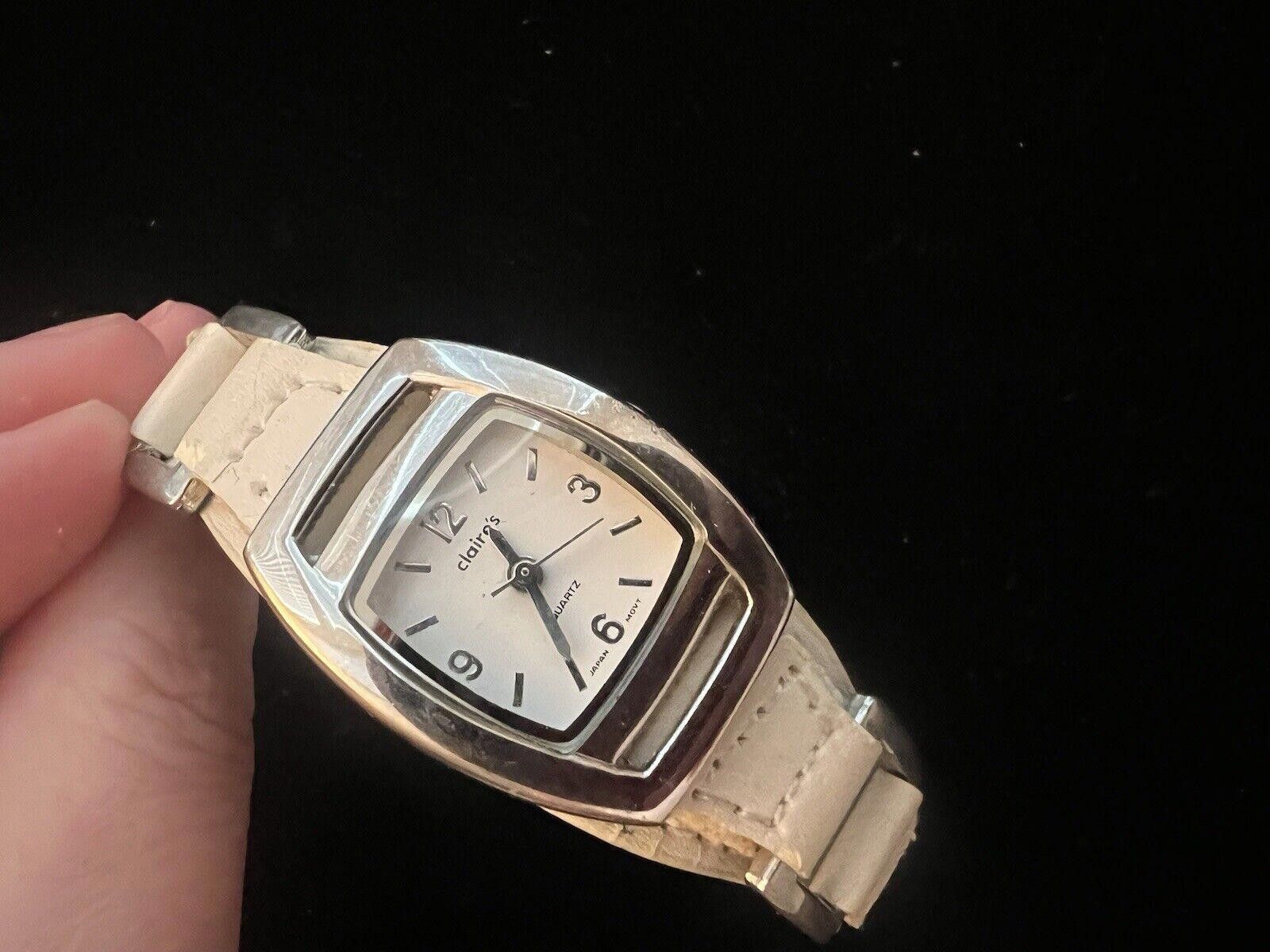 Designer Claire’s Watch New Battery Working Size ONE SIZE - 1 Thumbnail