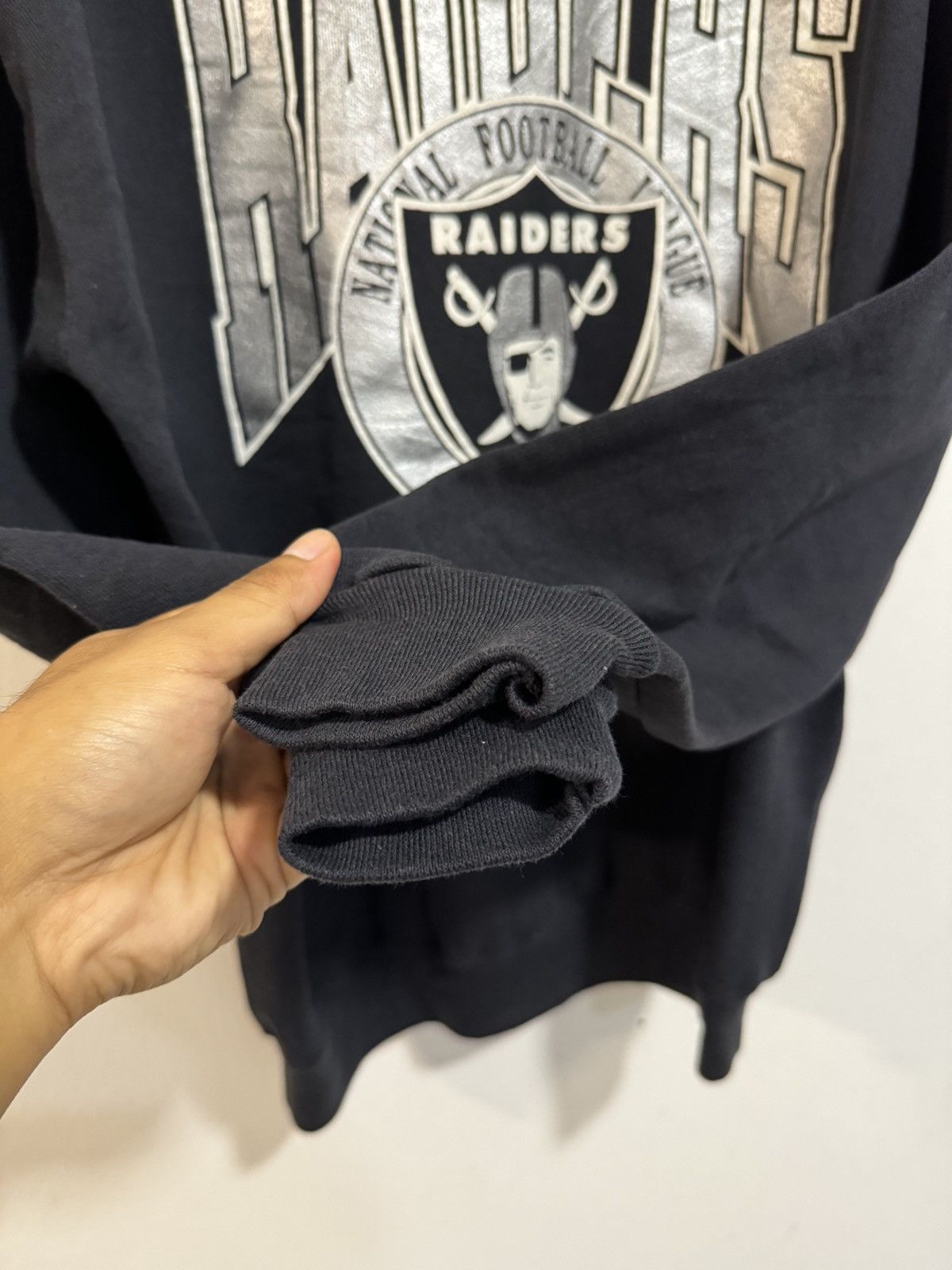 Vintage Raiders NFL Sweatshirt by Trench Ultra
