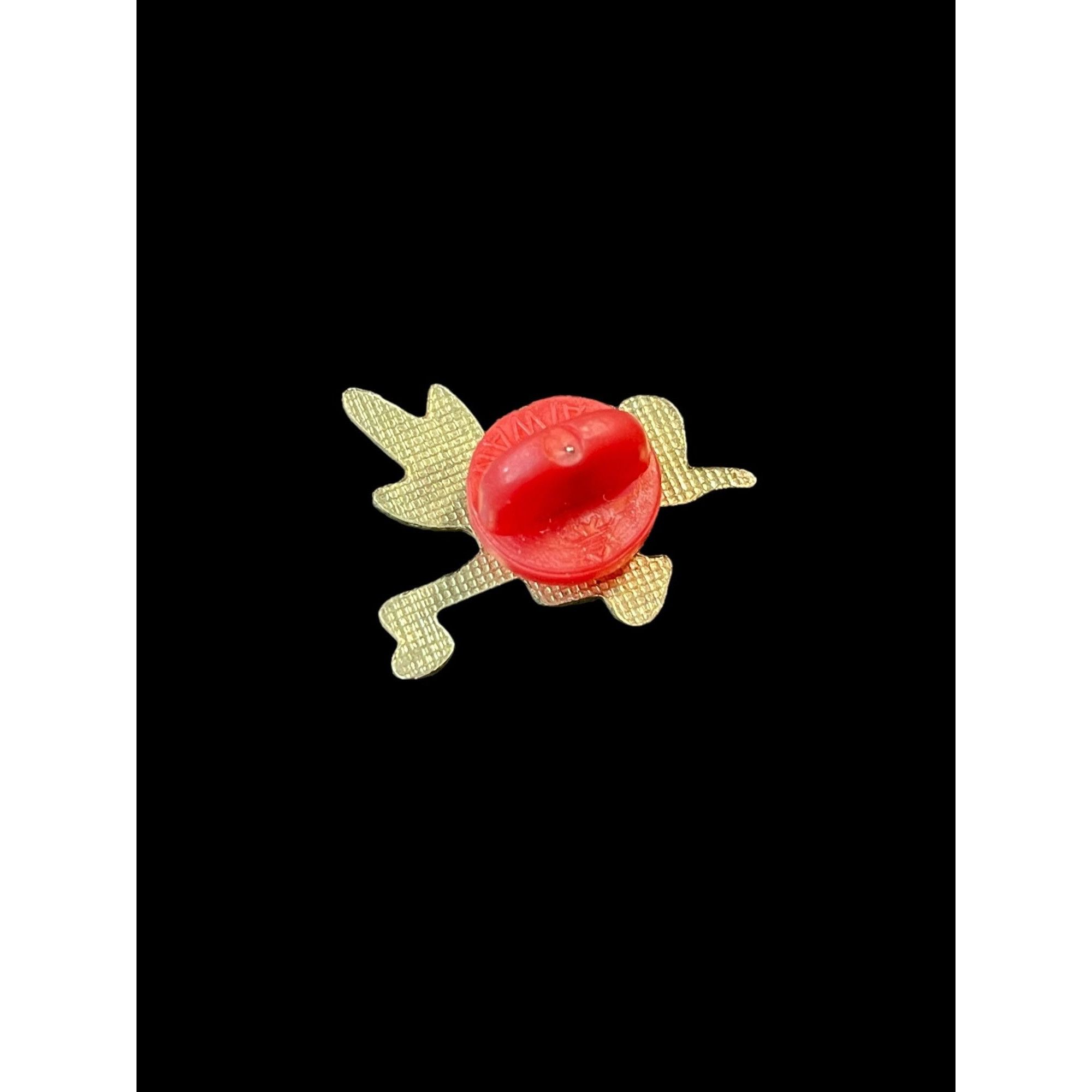Jewelry × Vintage Vintage Mini Brown Road Runner Enamel Brooch Pin Size ONE SIZE - 2 Thumbnail
