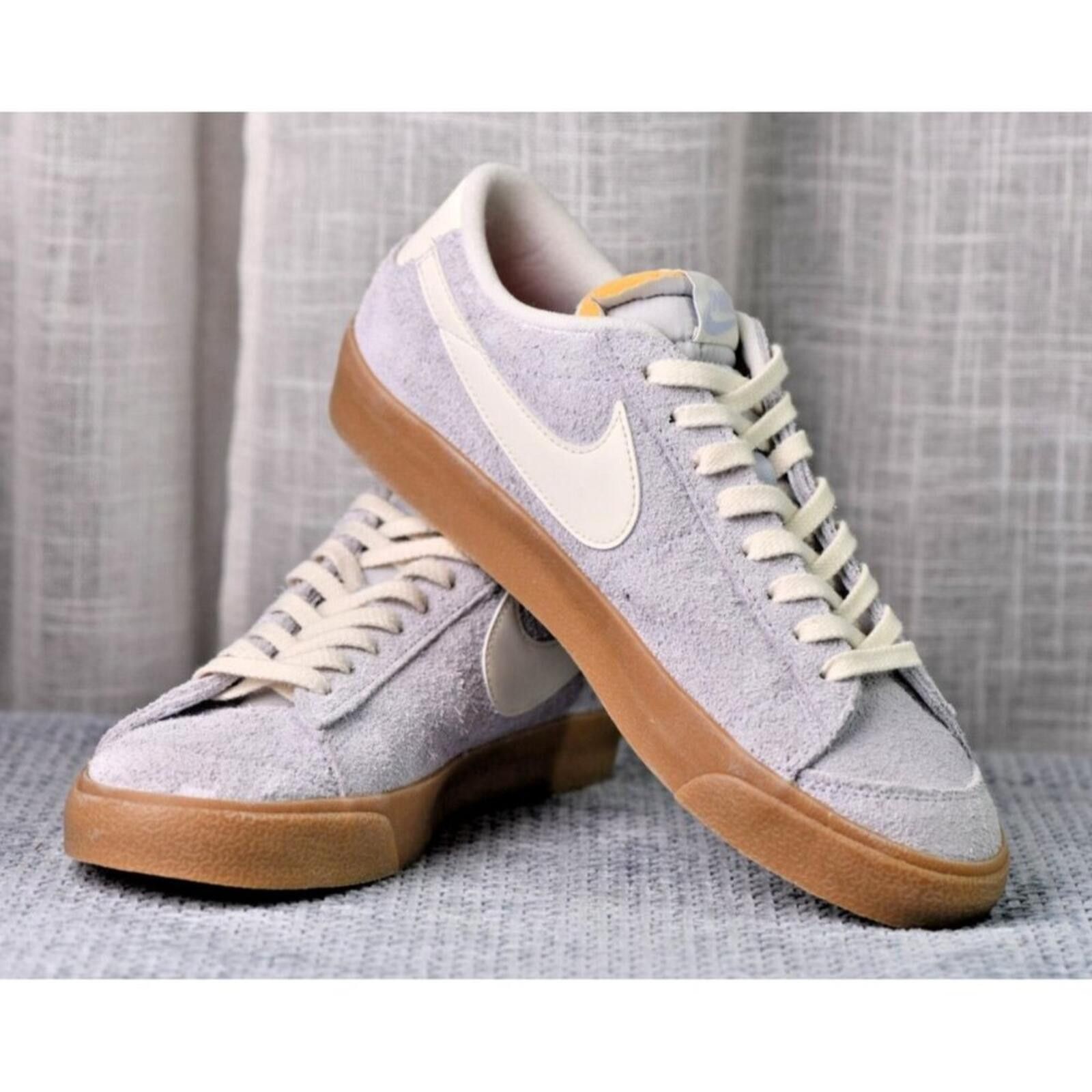 Nike NIKE BLAZER LOW '77 VINTAGE 'FOOTBALL GREY GUM' Size US 10.5 / IT 40.5 - 1 Thumbnail