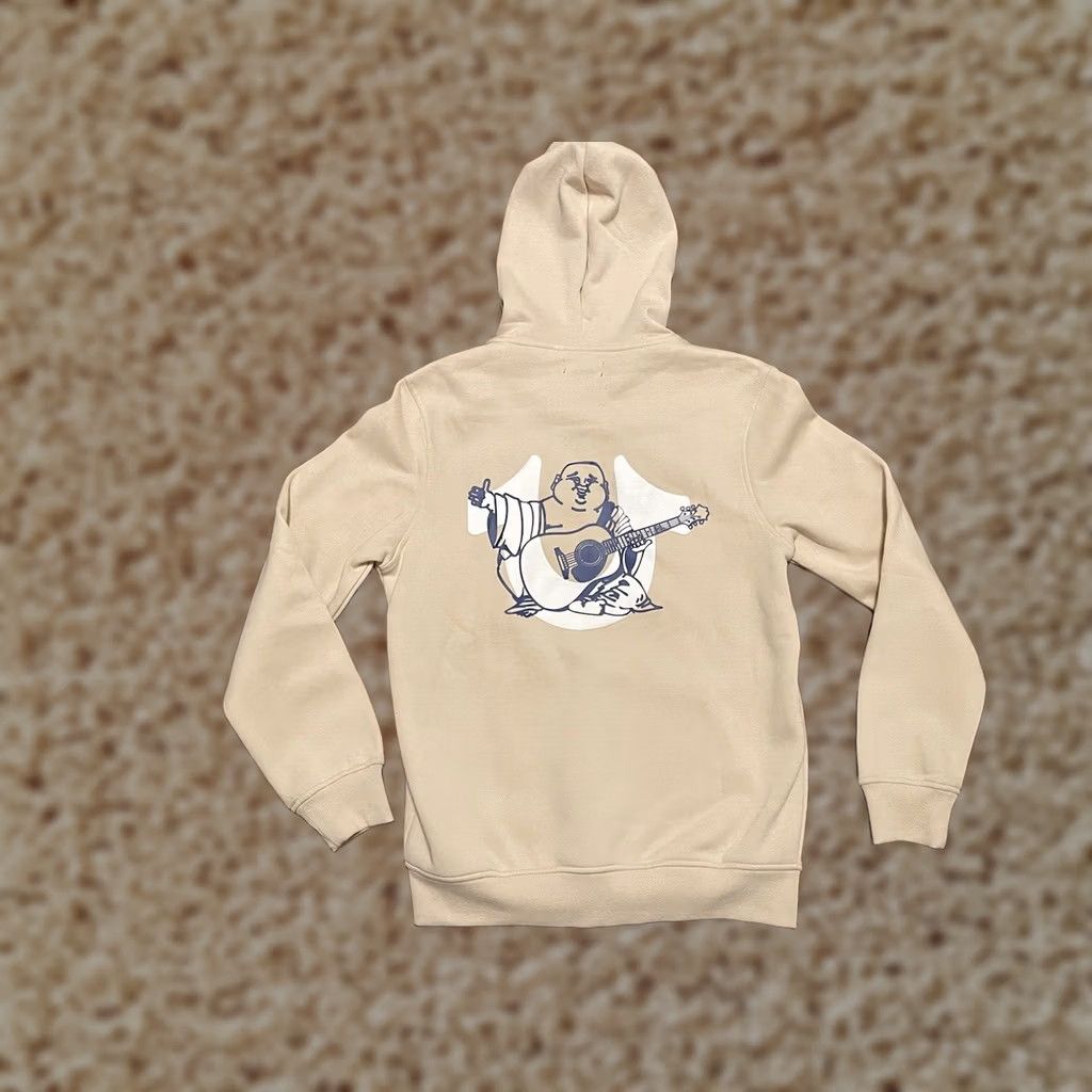 True Religion True Religion Hoodie M Ivory Fog Zip Sweatshirt Mens Size US M / EU 48-50 / 2 - 1 Thumbnail
