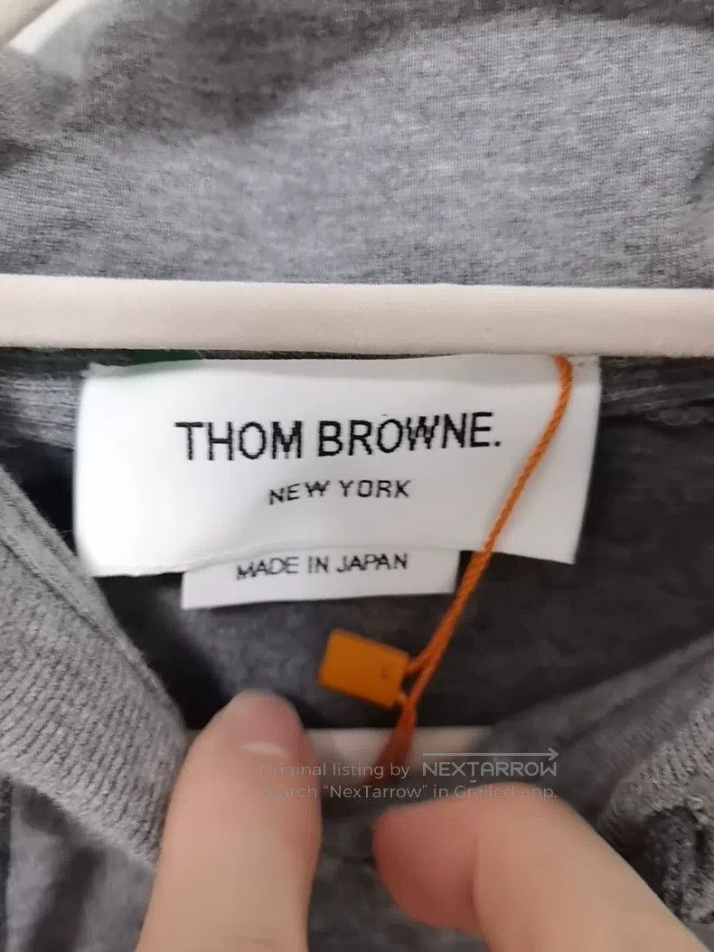 Thom Browne Thom Browne Hooded Sweatshirt Size US S / EU 44-46 / 1 - 3 Thumbnail