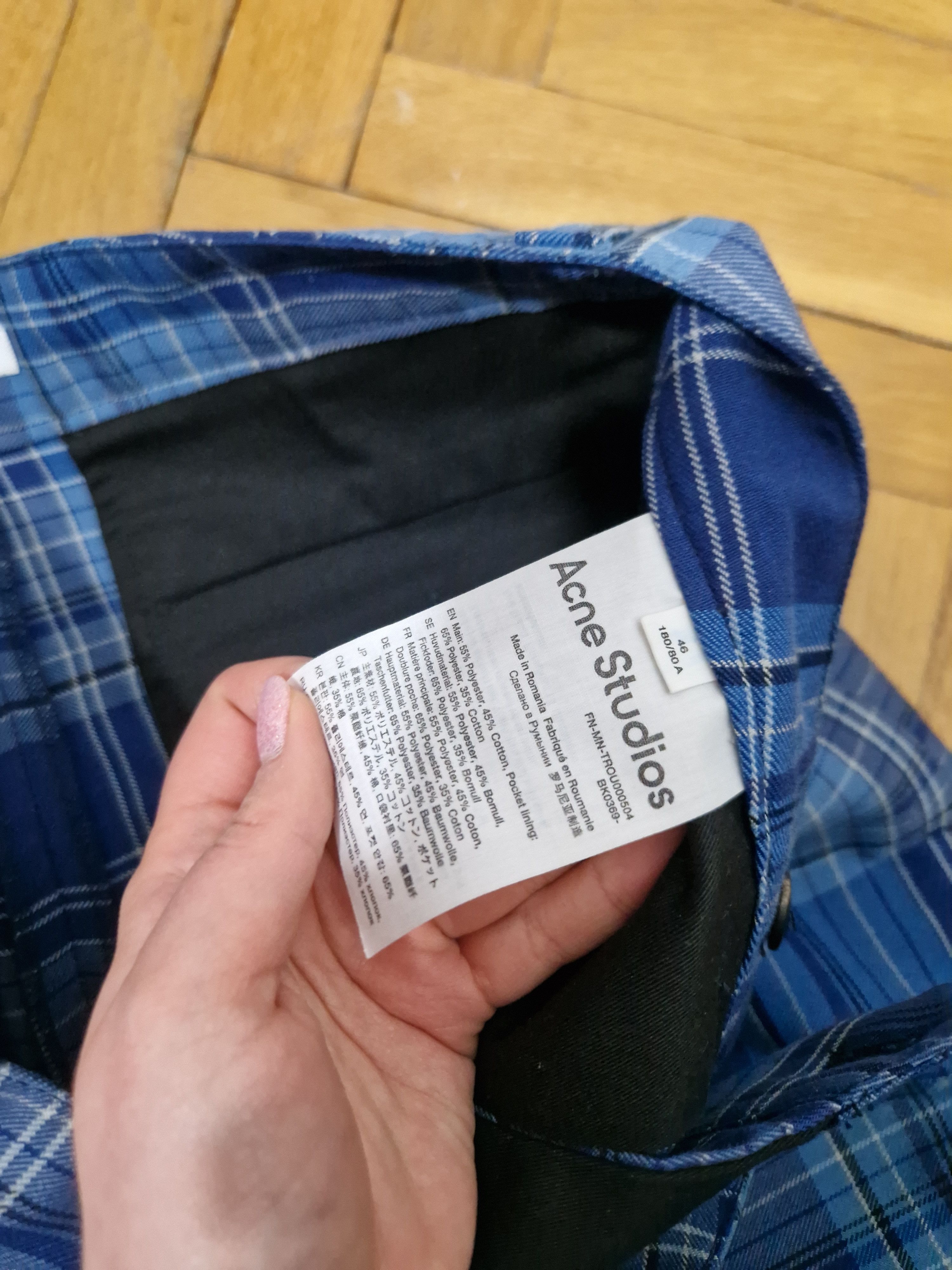 Acne Studios Acne Studios tartan pants Size US 30 / EU 46 - 3 Thumbnail