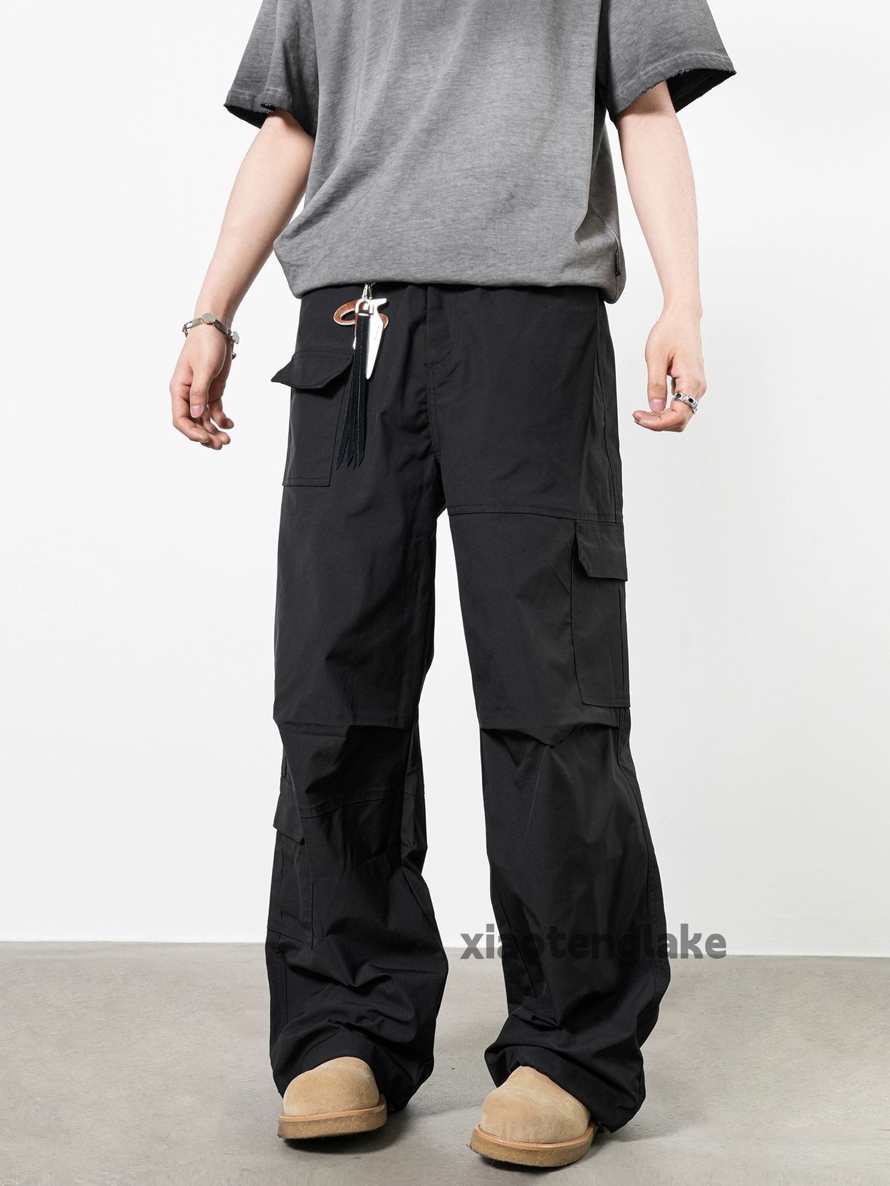 Designer × Japanese Brand × Vintage urban utility military outdoor loose baggy cargo pants Size US 30 / EU 46 - 4 Thumbnail
