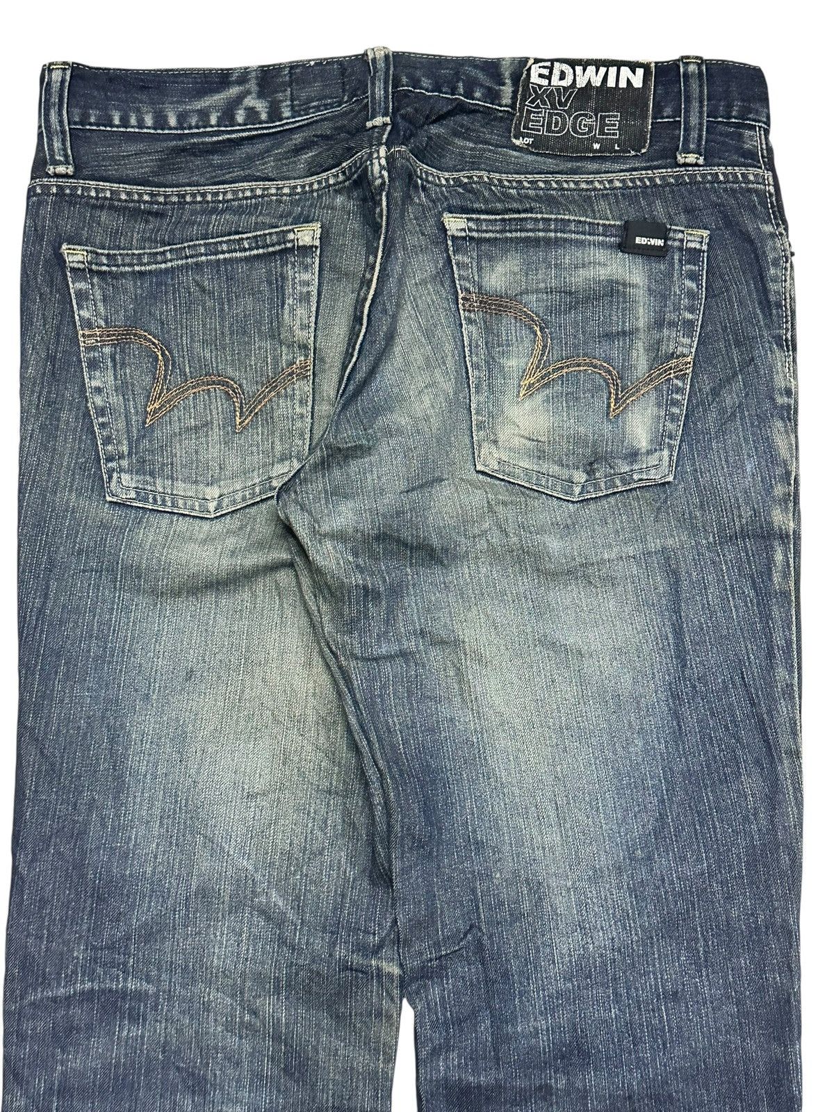 Edwin Edwin XV Edge Vintage Baggy Wideleg and Mudwash Size US 35 - 6 Thumbnail