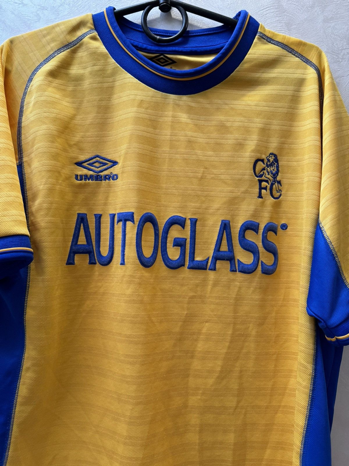 Chelsea Soccer × Umbro × Vintage Chelsea 2000/2002 Umbro Away Shirt Size US XL / EU 56 / 4 - 2 Thumbnail