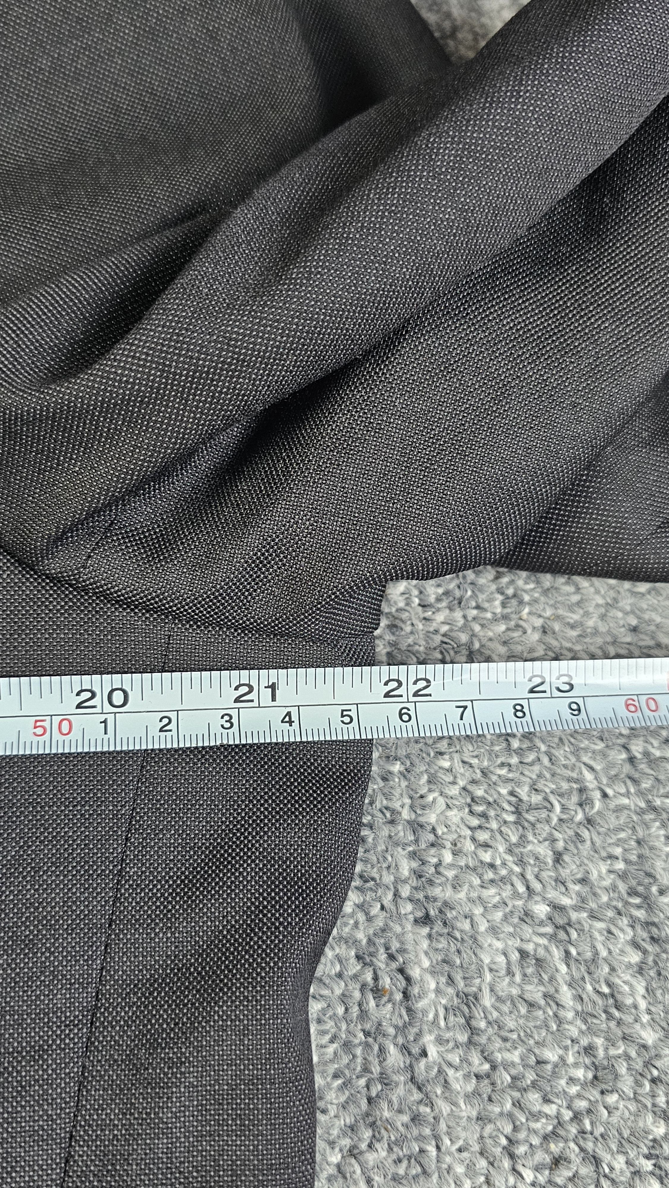 Hugo Boss Hugo Boss Super 100 Virgin Wool Blazer Charcoal Vintage 40R Size 40R - 11 Thumbnail