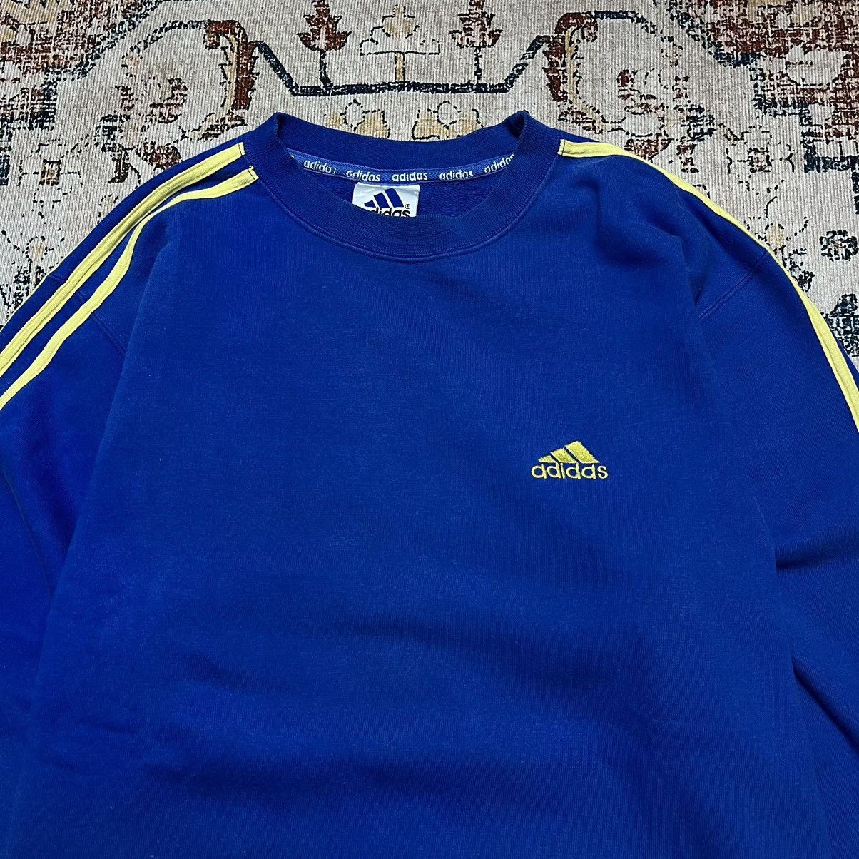 Adidas Vintage Sweatshirts Addidas 3 Stripes Size US L / EU 52-54 / 3 - 2 Thumbnail