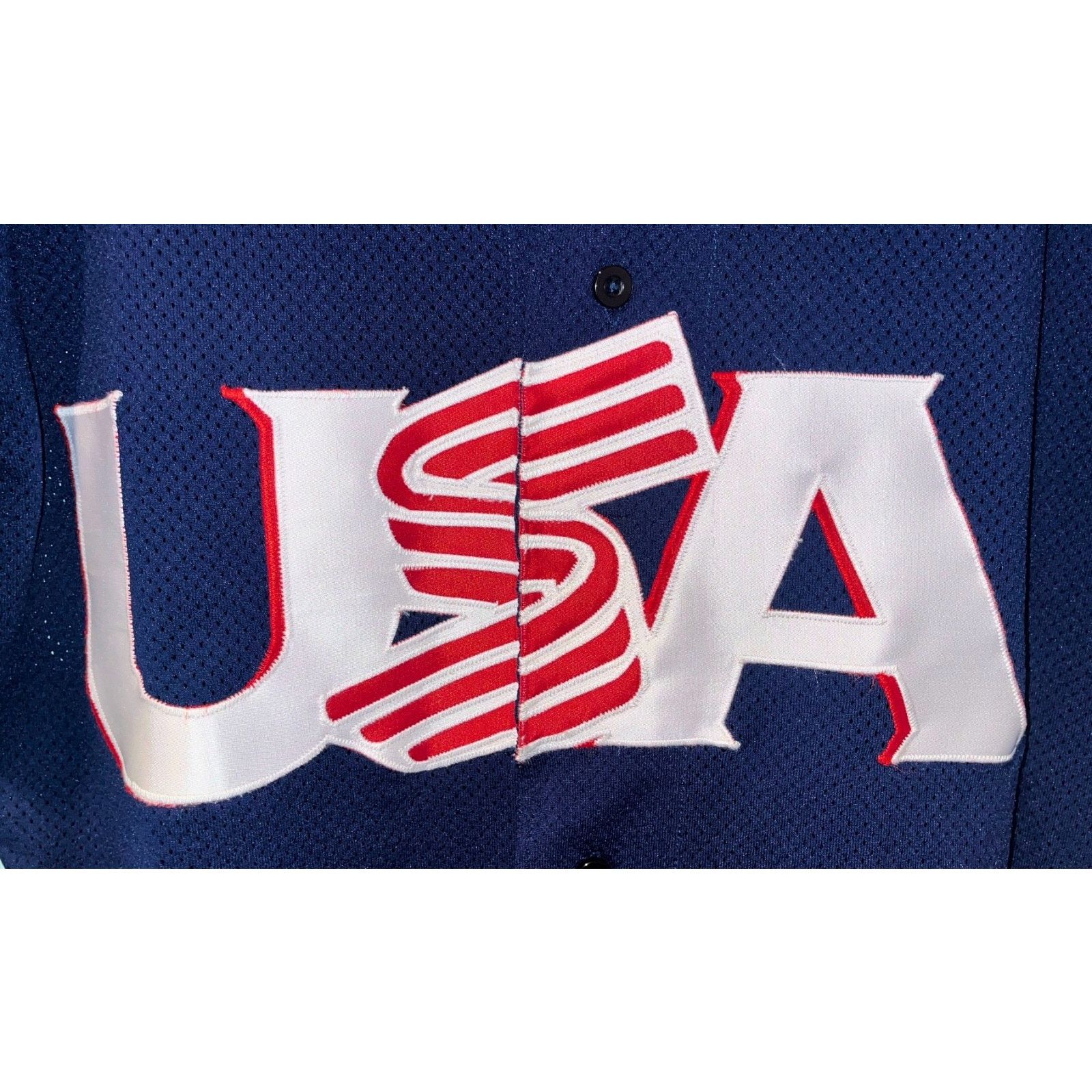 Russell Athletic Team USA Baseball Jersey Russell Athletic Olympics Sz 44 (L) Size US L / EU 52-54 / 3 - 5 Thumbnail