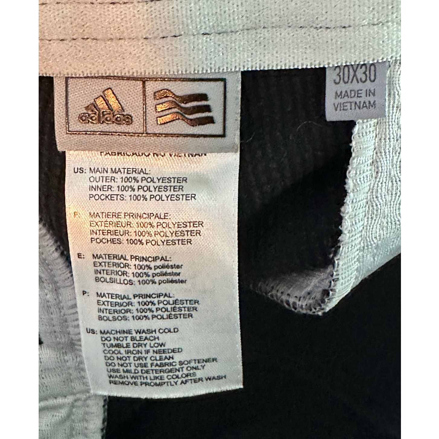 Adidas Adidas black golf pants size 30 Size US 30 / EU 46 - 3 Thumbnail