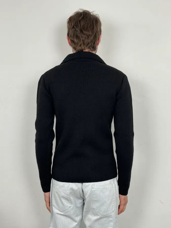 Dior FW2007 Dior Black Wool Double-Breasted Caban by Hedi Slimane Size US S / EU 44-46 / 1 - 3 Thumbnail