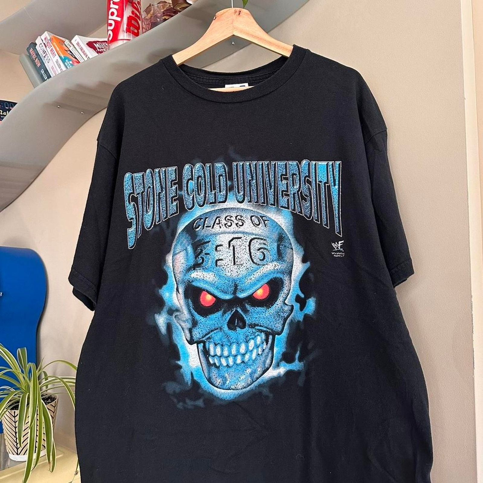 Vintage × WWE × WWF Vintage 1998 Stone Cold Steve Austin Shirt Size US XL / EU 56 / 4 - 2 Thumbnail