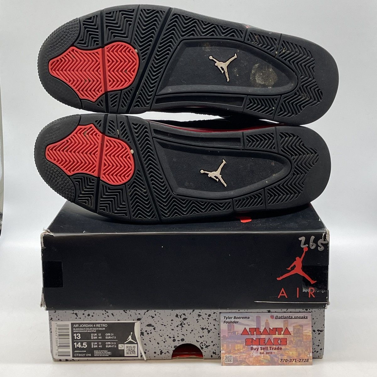 Jordan Brand Air Jordan 4 red thunder Size US 13 / EU 46 - 6 Thumbnail