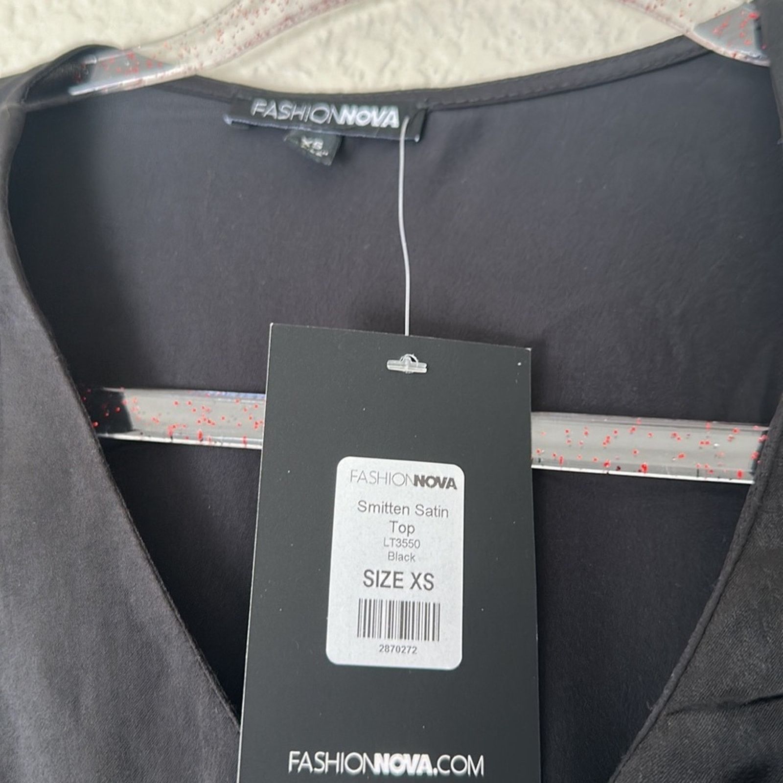 Macys Smitten Satin Top Size XS / US 0-2 / IT 36-38 - 6 Thumbnail