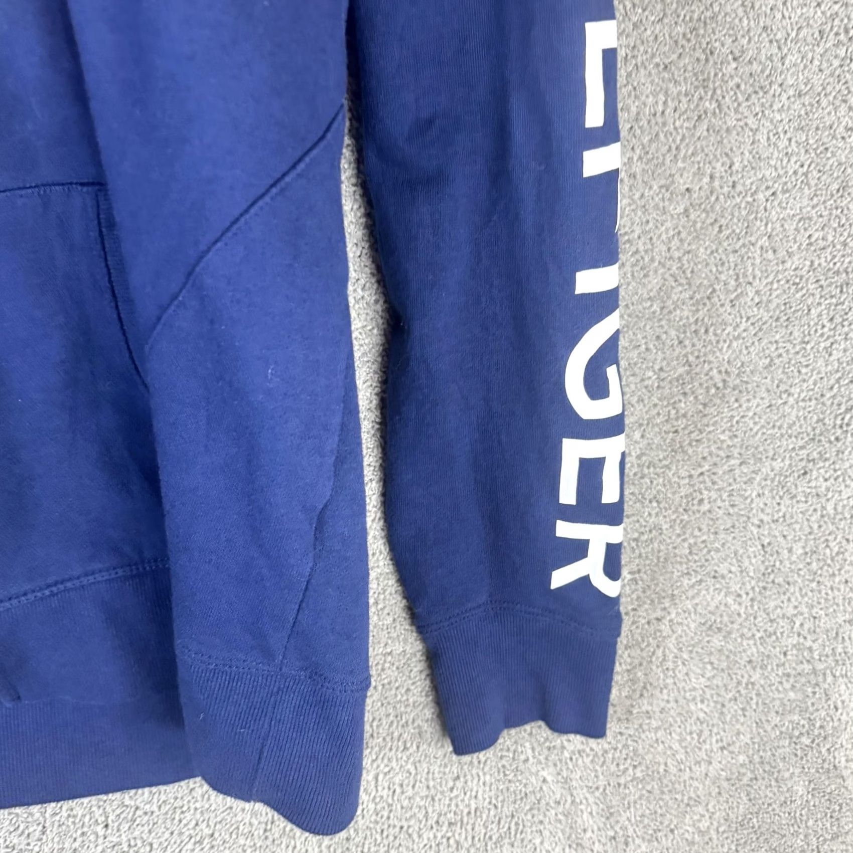 Tommy Hilfiger Tommy Hilfiger Sport Hoodie Womens Large Blue Colorblock Logo Full Zip Size L / US 10 / IT 46 - 3 Thumbnail