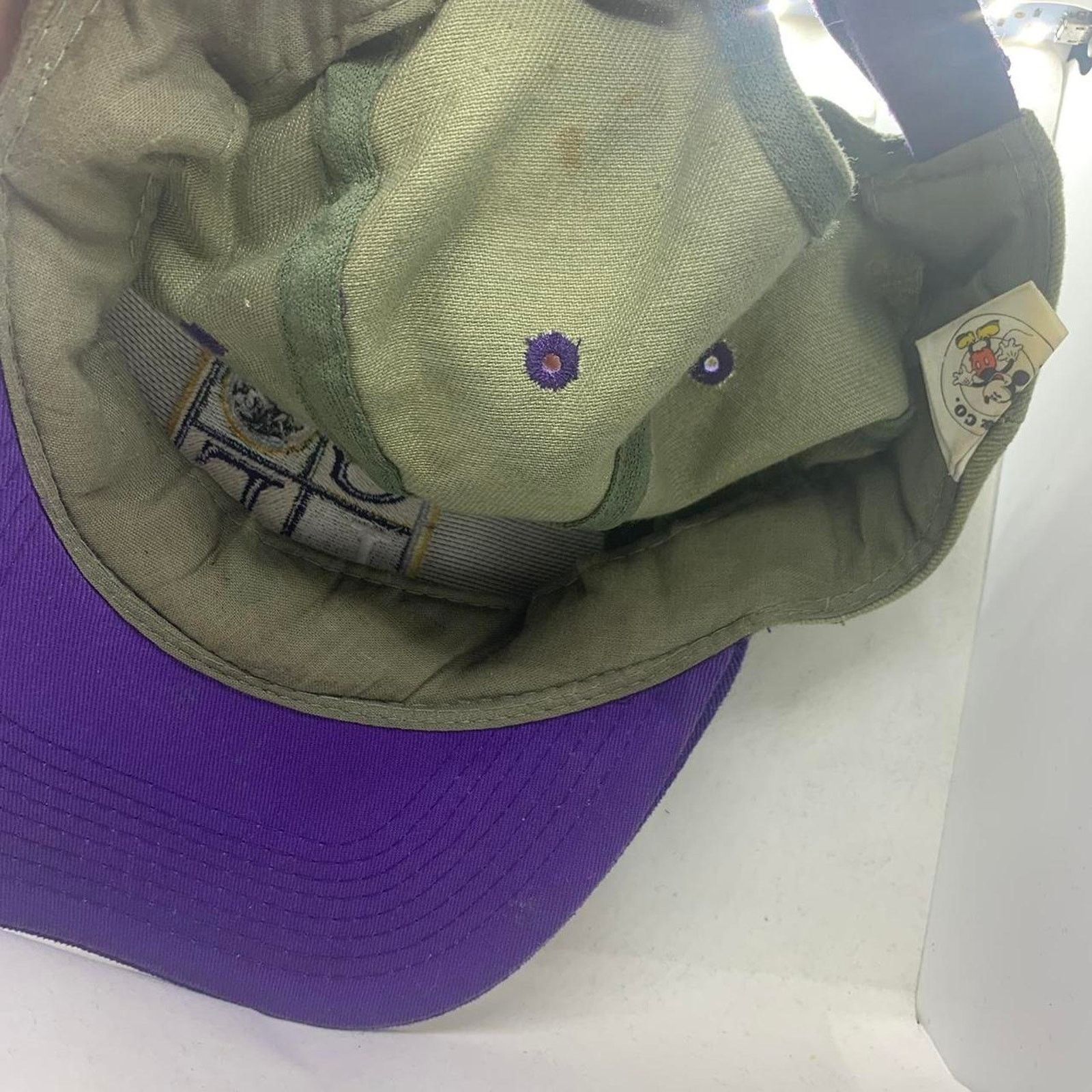 Drew Pearson vintage 90’s DISNEY MICKEY MOUSE GOLF strap back dad hat cap Size ONE SIZE - 7 Thumbnail