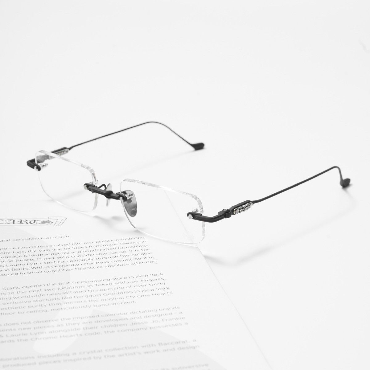 Chrome Hearts CHROME HEARTS SOFFFFFFFFERS II MATTE BLACK / SHINY SILVER Size ONE SIZE - 1 Thumbnail