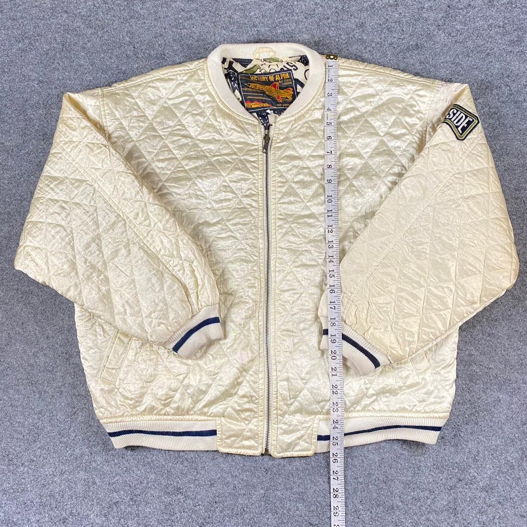 Japanese Brand Vintage Victoria Alpha Air Force Combat Jacket Size US L / EU 52-54 / 3 - 4 Thumbnail