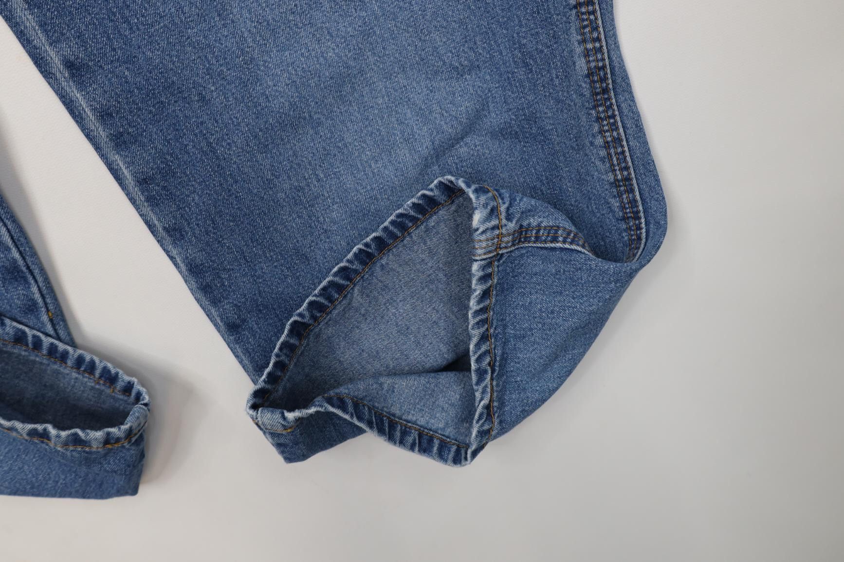 Polo Ralph Lauren Vintage 90s Ralph Lauren Spell Out Wide Leg Denim Jeans Blue Size US 32 / EU 48 - 5 Thumbnail