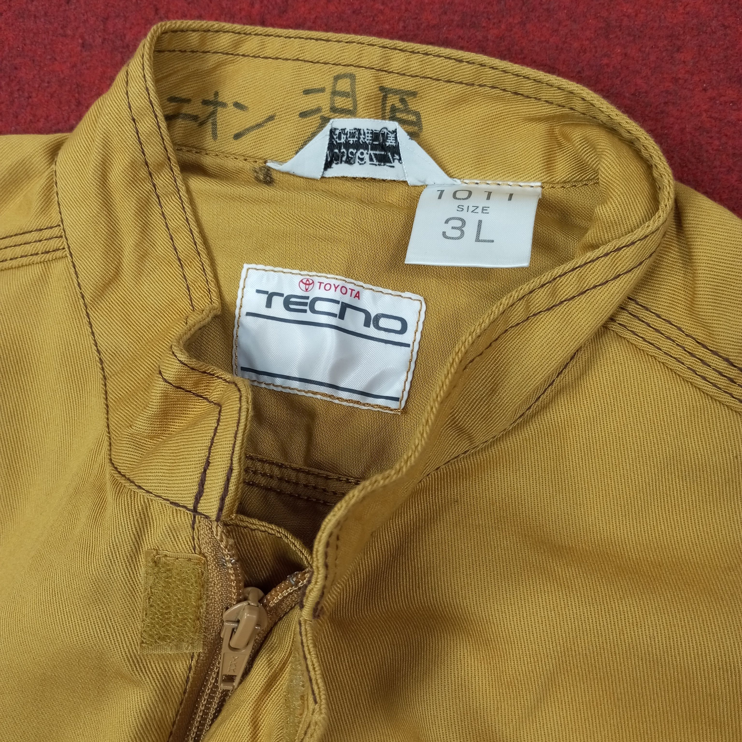 Japanese Brand Toyota Tecno Racing Workwear Coverall Jacket c255n4 Size US M / EU 48-50 / 2 - 10 Thumbnail