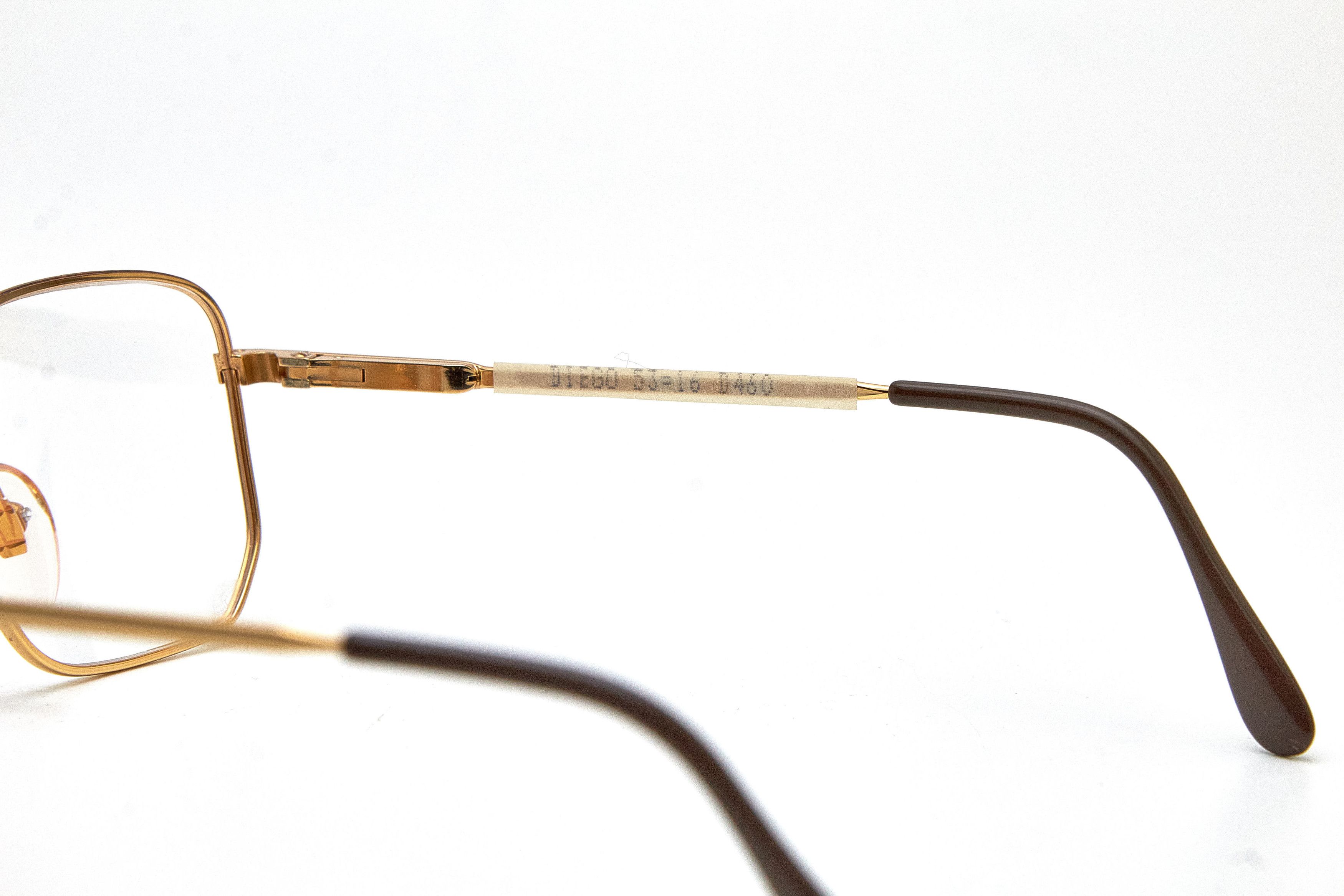 Vintage Old Money GRASSET Gold&Tortoise Rectangular Quiet Lux Specs Size ONE SIZE - 6 Thumbnail