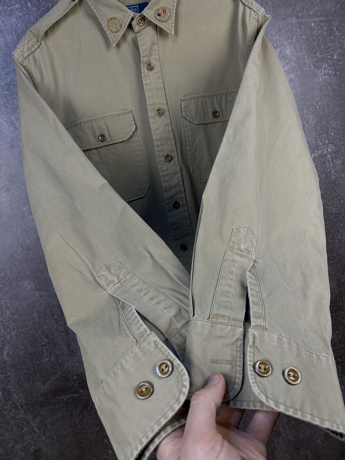 Polo Ralph Lauren Polo Ralph Lauren Military Eagle 388th Strike Group Оvershot Size US XL / EU 56 / 4 - 5 Thumbnail