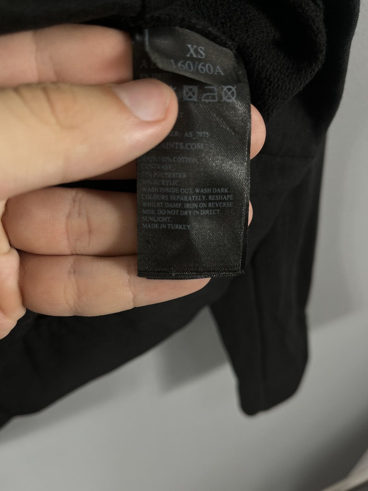 Allsaints Vintage Allsaints Charcoal Bora Jacket Size XS / US 0-2 / IT 36-38 - 6 Thumbnail