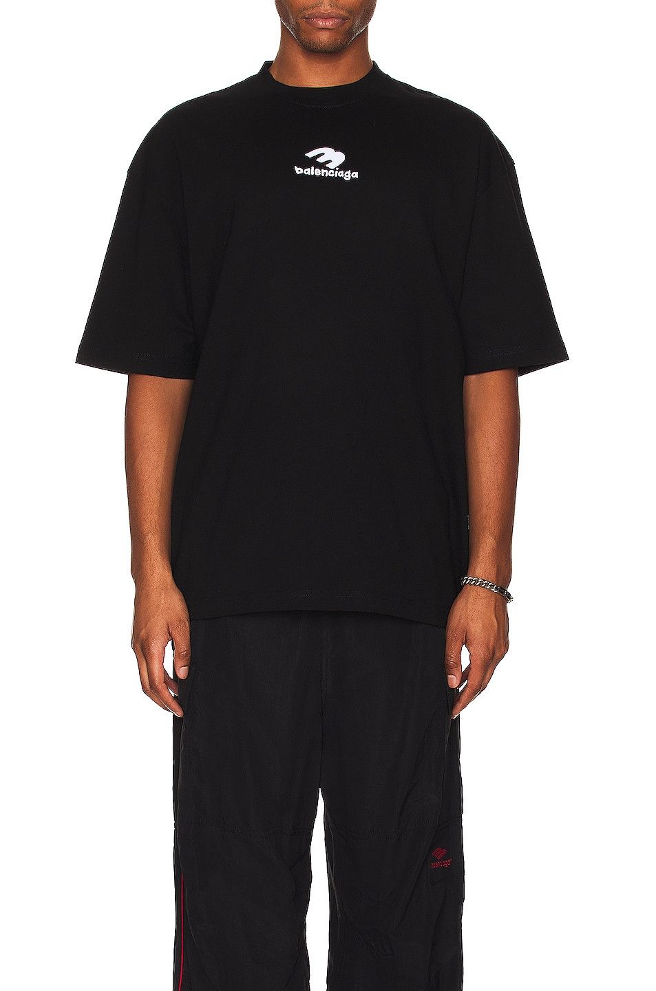 Balenciaga Balenciaga Doodle Logo T-shirt Size US S / EU 44-46 / 1 - 7 Thumbnail