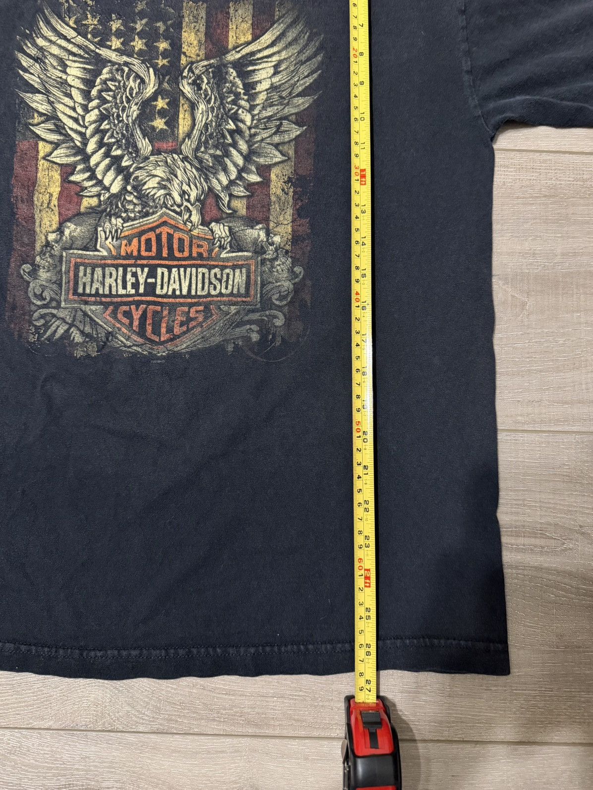 Vintage Vintage Harley Davidson T-Shirt Size US L / EU 52-54 / 3 - 4 Thumbnail