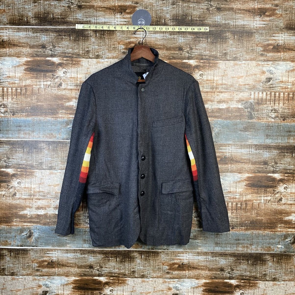Vintage DL Ä Gray Vintage patchwork Jackets #C815 Size US M / EU 48-50 / 2 - 2 Thumbnail