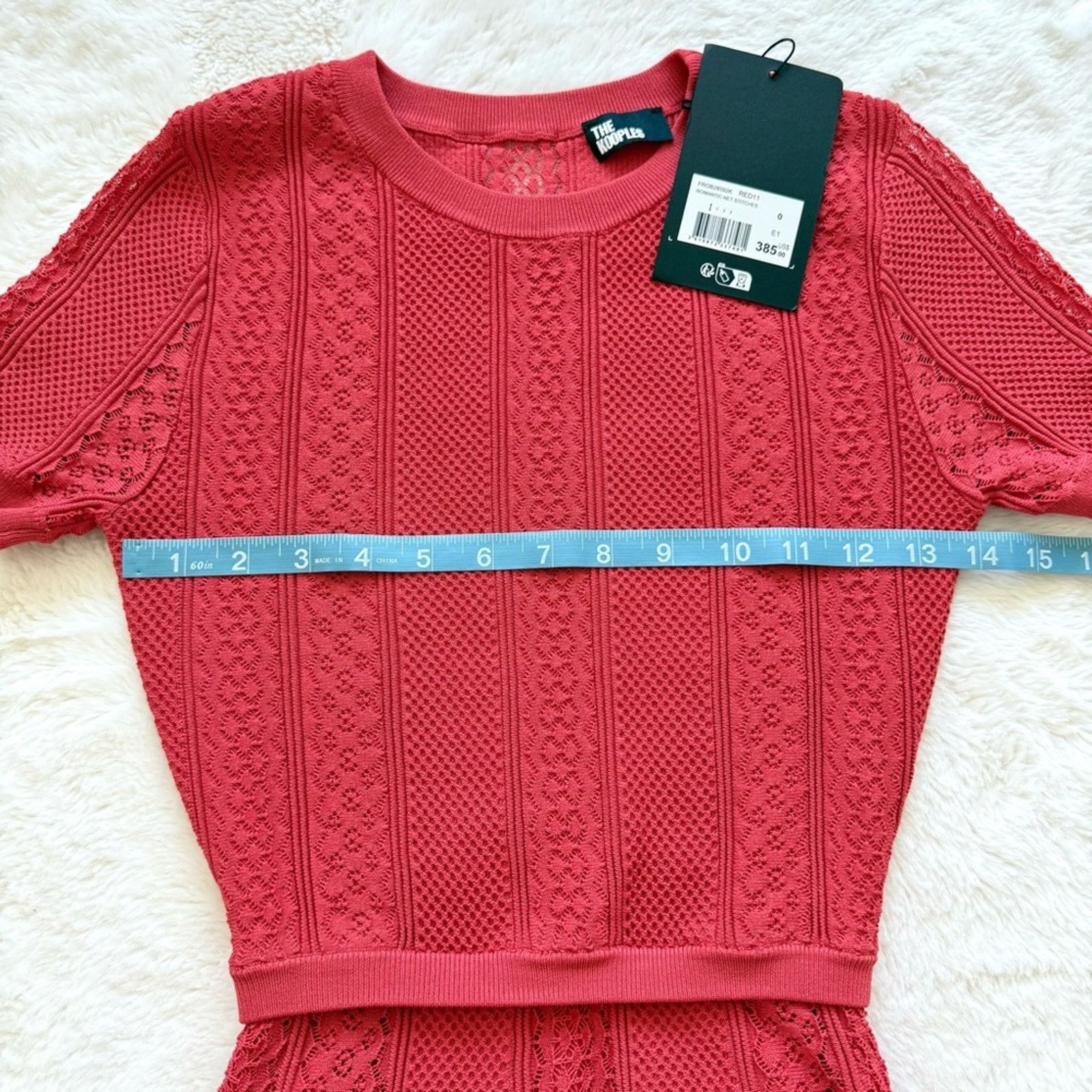 The Kooples NWT!!! The Kooples women red dress size 0 or XS/S Size XS / US 0-2 / IT 36-38 - 8 Thumbnail