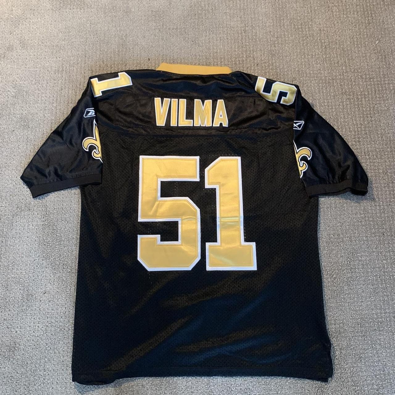 Reebok JONATHAN VILMA New Orleans Saints jersey Size US M / EU 48-50 / 2 - 2 Thumbnail