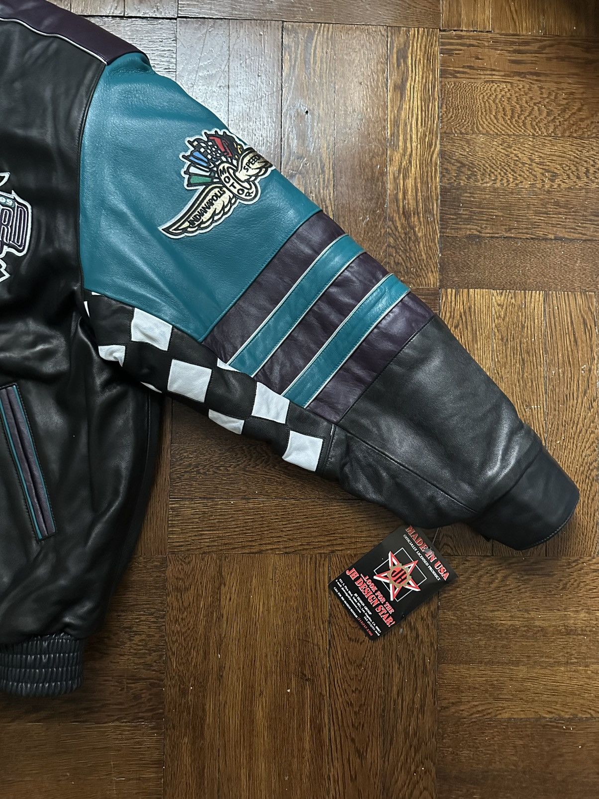 Jeff Hamilton Vintage Jeff Hamilton Leather Jacket - 1999 Deadstock NOS Size US XL / EU 56 / 4 - 4 Thumbnail