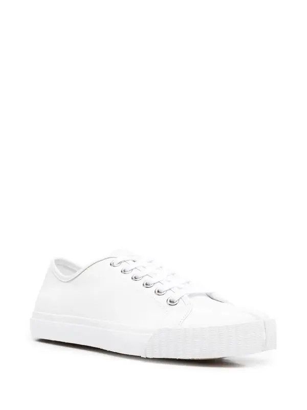 Maison Margiela oc11z0825 Tabi Low-Top Sneakers in White Size US 9.5 / EU 42-43 - 2 Thumbnail