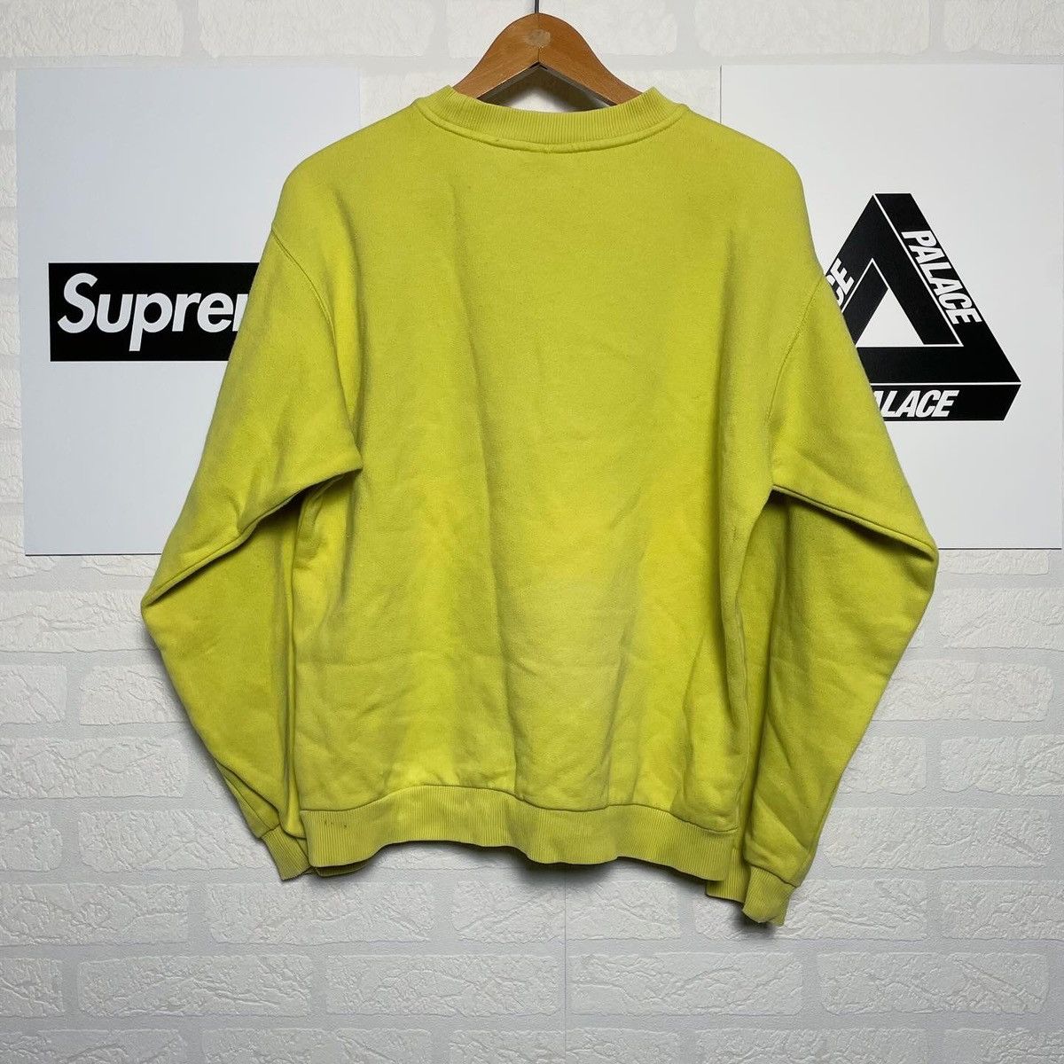 Nike × Vintage 90s Nike Vintage Big Logo Oversize Sweatshirt Size US M / EU 48-50 / 2 - 2 Thumbnail