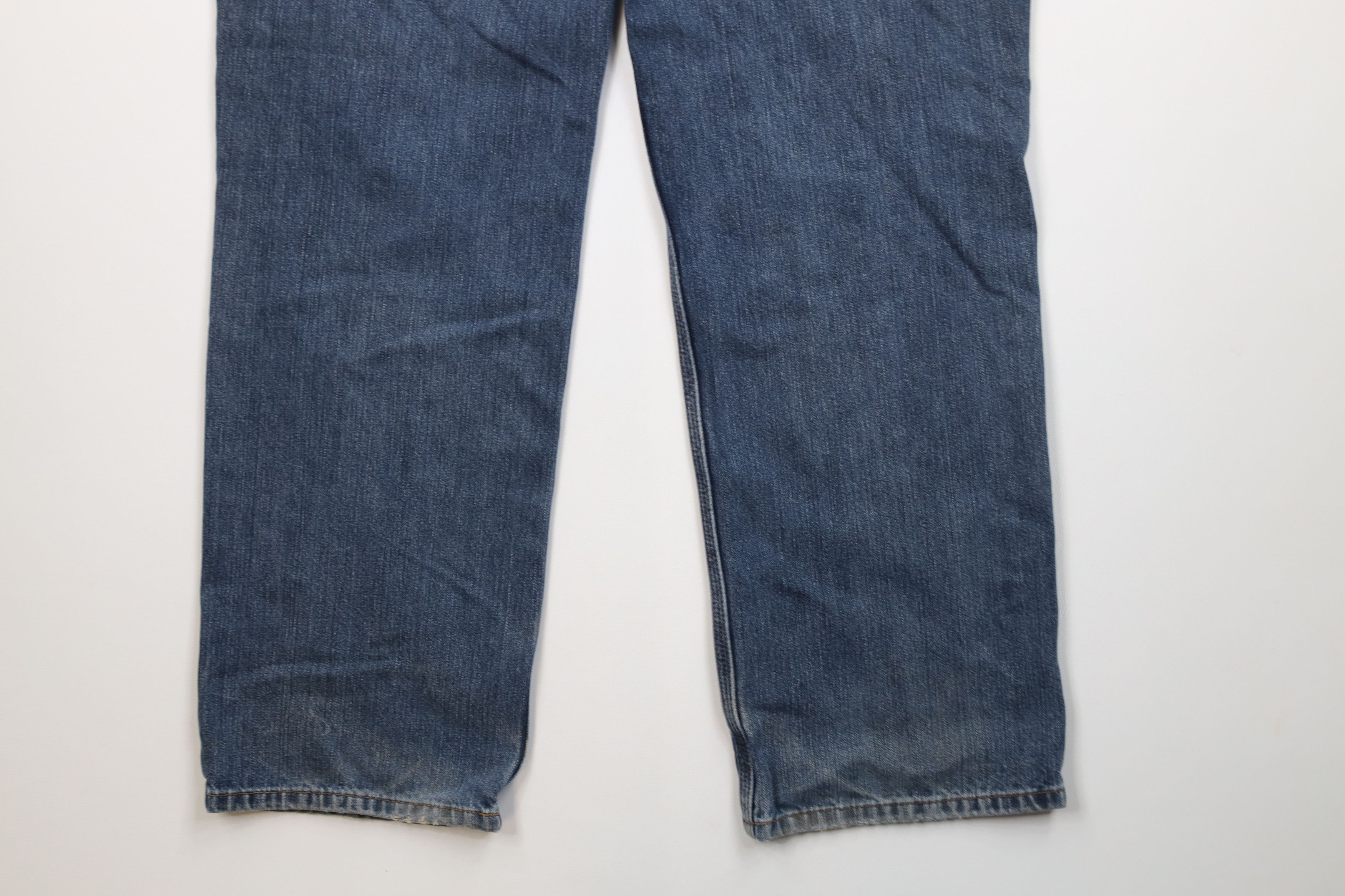 Carhartt Vintage Y2K Carhartt Relaxed Fit Wide Leg Denim Jeans Blue Size US 36 / EU 52 - 13 Thumbnail