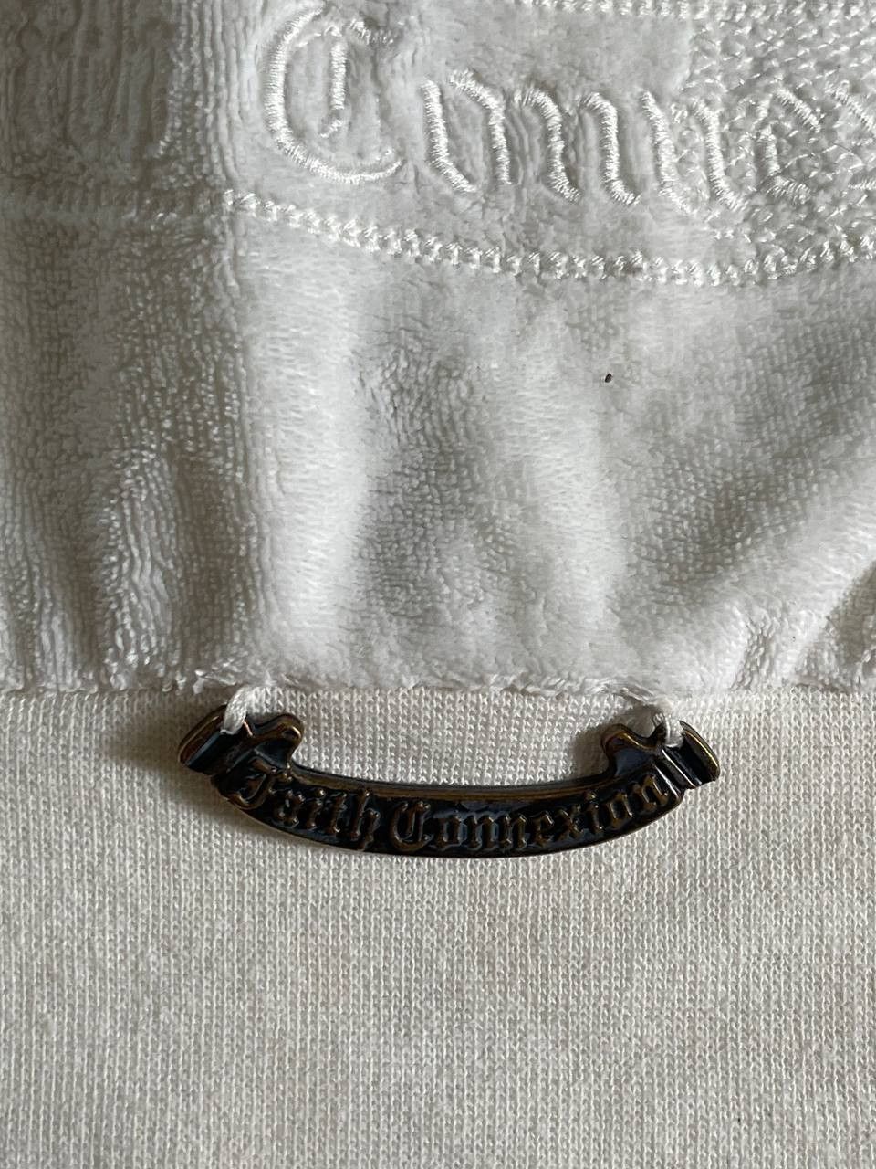 Faith Connexion Vintage Faith Connexion Y2k Chrome Hearts Style Zip Hoodie Size S / US 4 / IT 40 - 12 Thumbnail