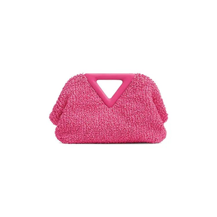 Bottega Veneta o1loc1c0525 Size: OS / Point Pouch in Pink Size ONE SIZE - 1 Thumbnail