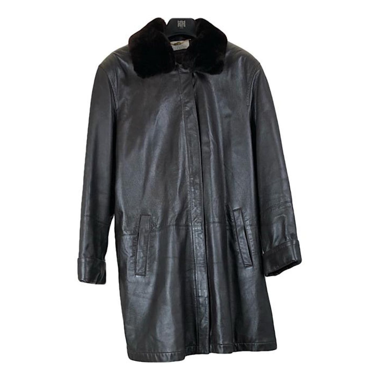 Black Leather Coat