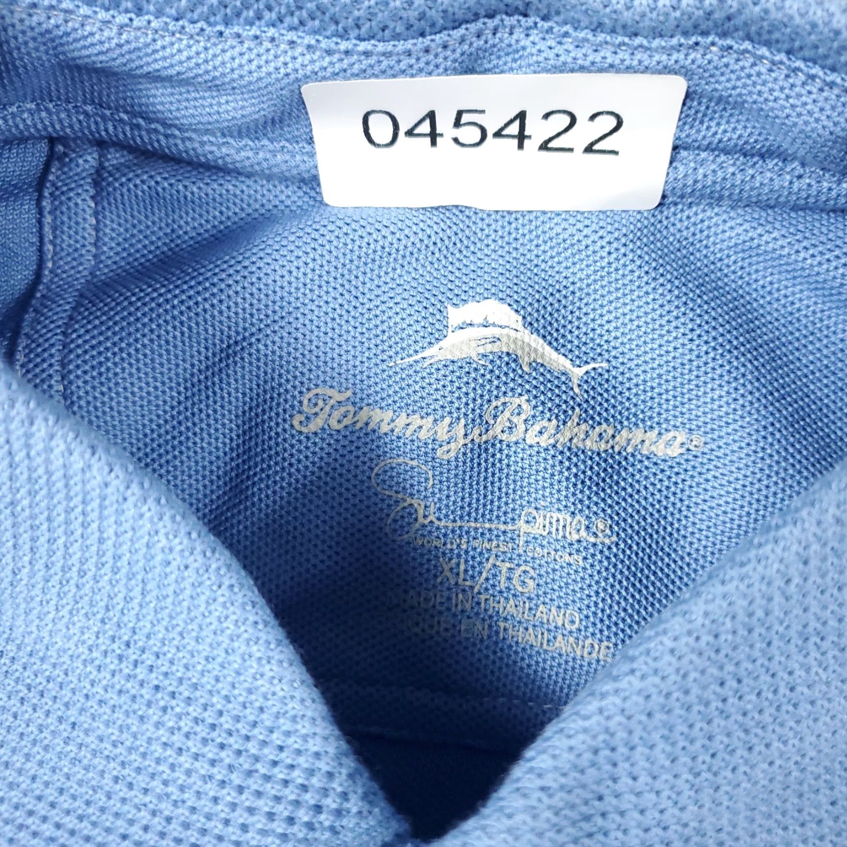 Tommy Bahama VINTAGE Tommy Bahama Polo Shirt Mens XL Blue Casual Short Sleeve Shirt Adult XL Blue Logo Polo - Men's Clothing, Tommy Bahama, Polo, 80s 90s? Wait. Size US XL / EU 56 / 4 - 7 Thumbnail