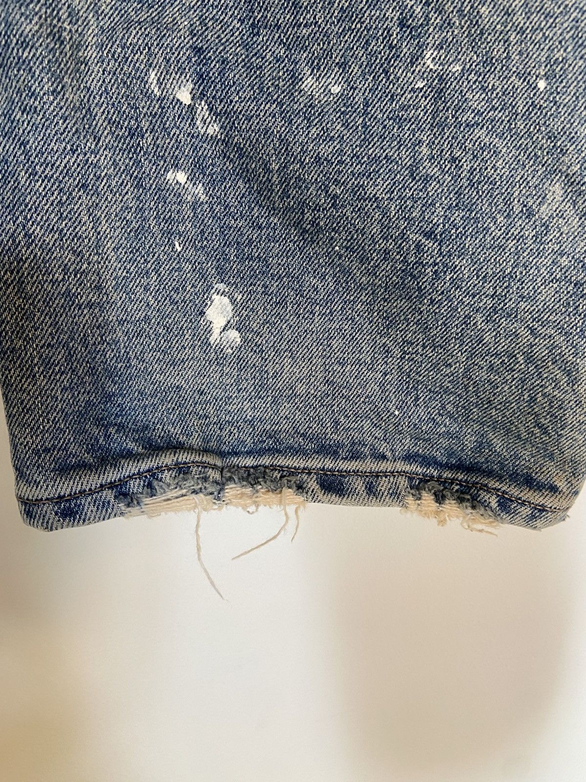 Bare Knuckles Bare Knuckles paint‑splatter straight‑leg jeans Size US 30 / EU 46 - 4 Thumbnail