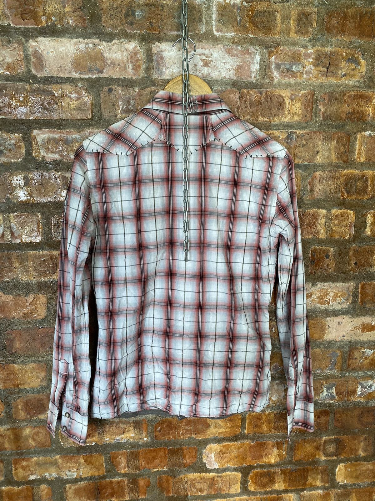 Marithe + Francois Girbaud 🔥🔥2000s MFG studs Shadow logo flannel Size US S / EU 44-46 / 1 - 12 Thumbnail