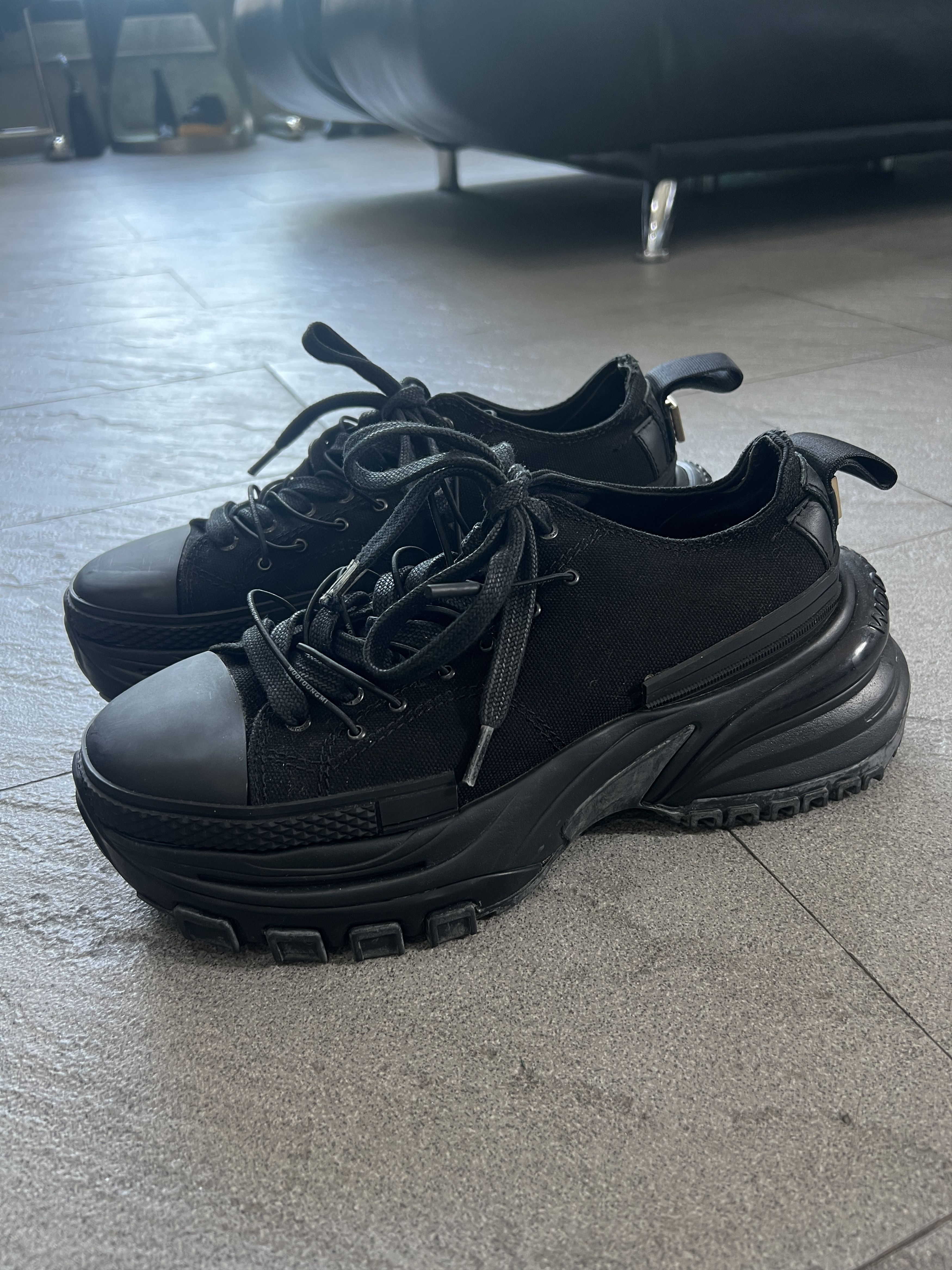 Wooyoungmi Wooyoungmi Paris Platform Chunky Sneakers Black EU43 Size US 10 / EU 43 - 4 Thumbnail