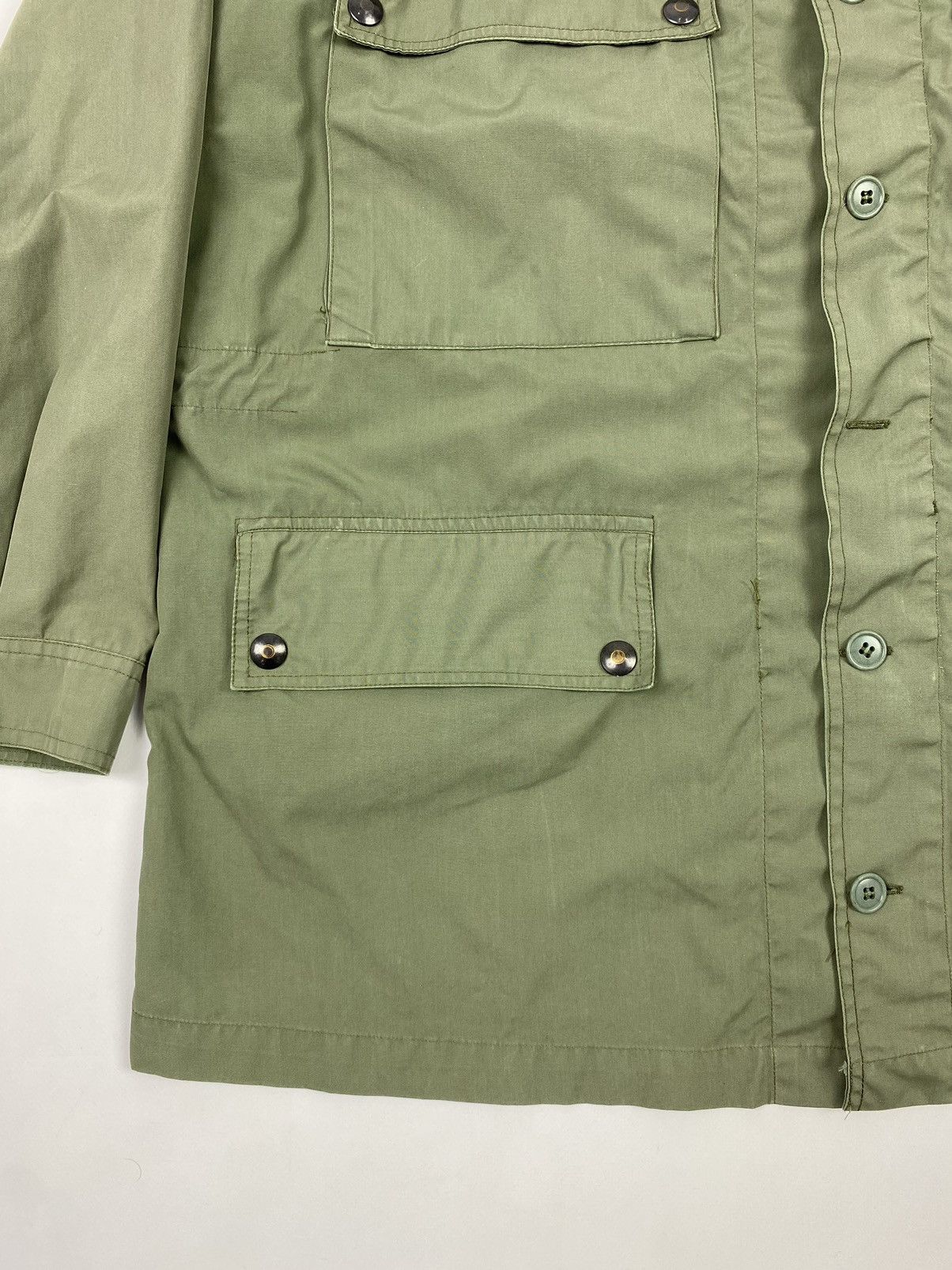 Vintage 70s Vintage Italian Army Alpine Mountain Utility Jacket Size US L / EU 52-54 / 3 - 11 Thumbnail