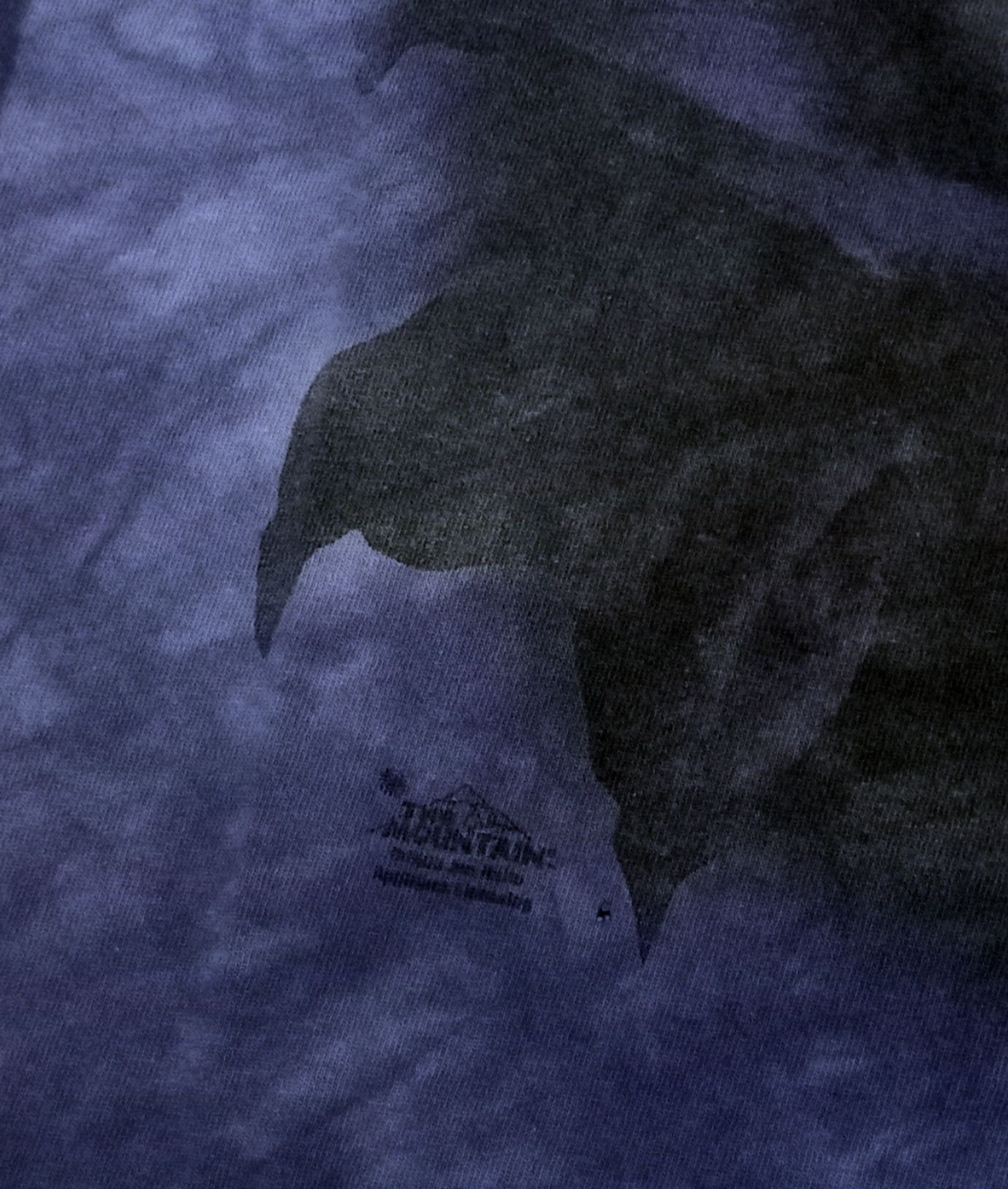 The Mountain The Mountain Distressed Washed Blue Wolf Fullprint Size US XXL / EU 58 / 5 - 3 Thumbnail