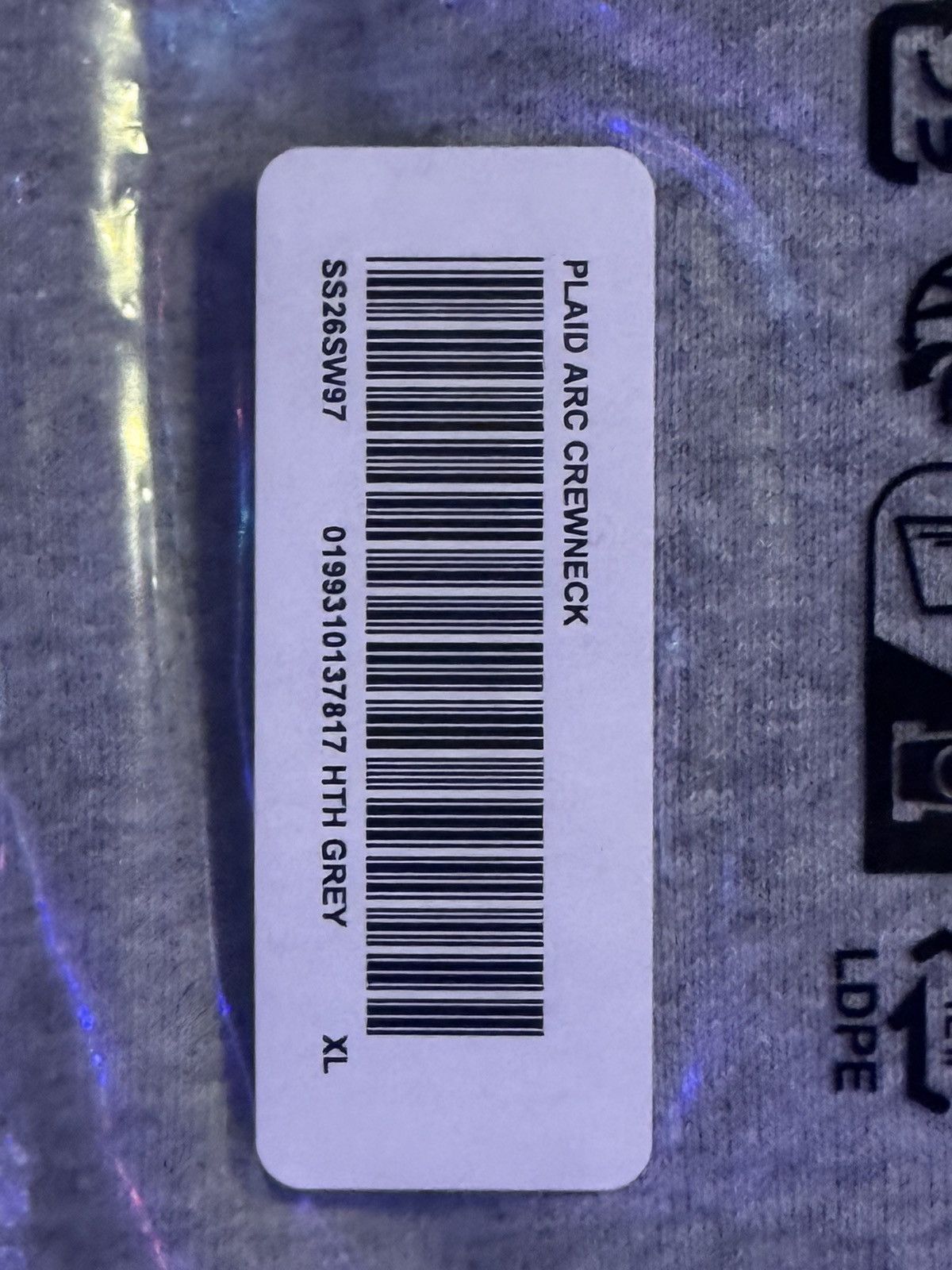 Supreme Supreme S/s 26 Plaid Arc Crewneck Size US XL / EU 56 / 4 - 3 Thumbnail