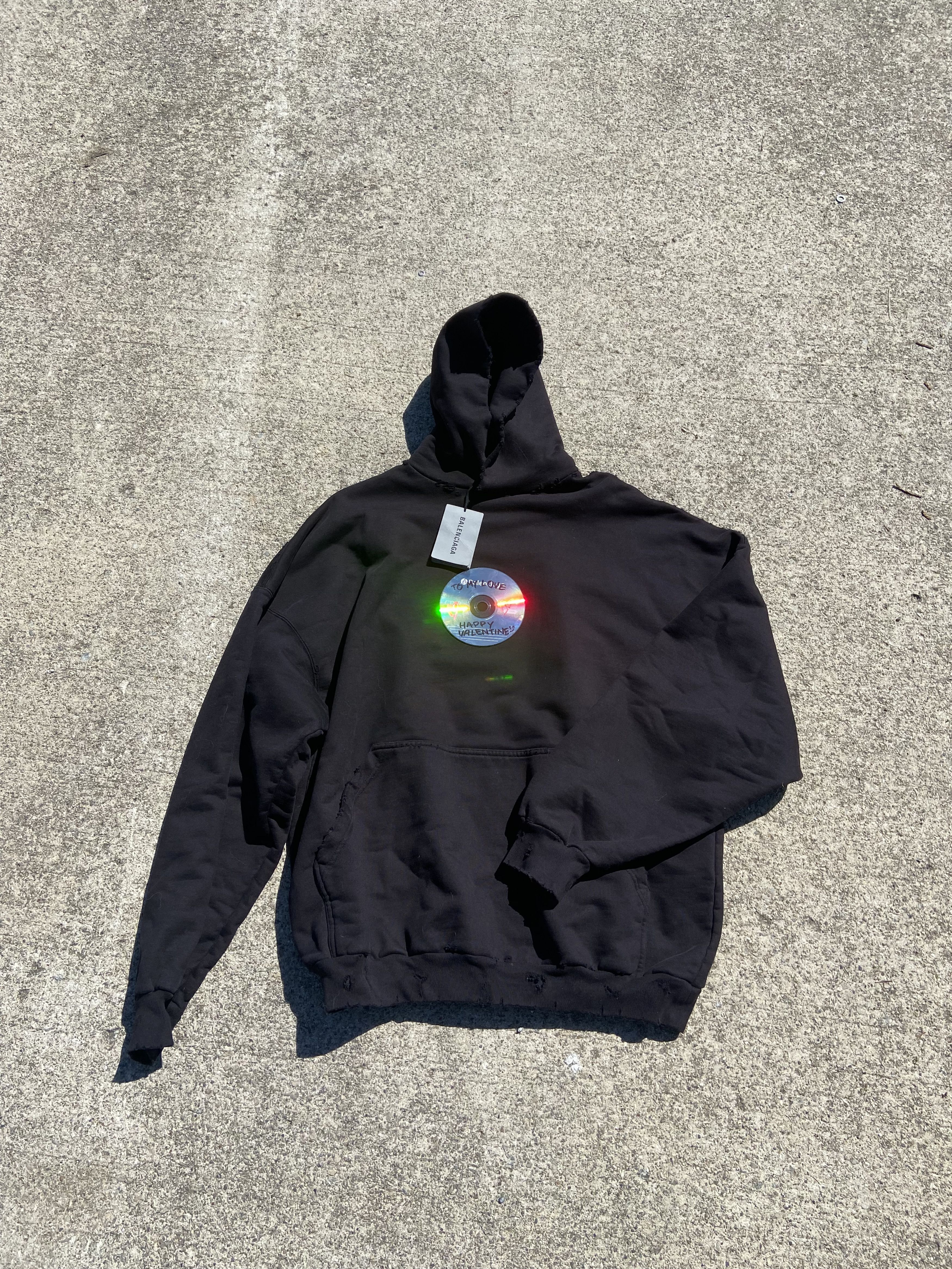 Balenciaga Balenciaga CD hoodie Size US L / EU 52-54 / 3 - 1 Thumbnail