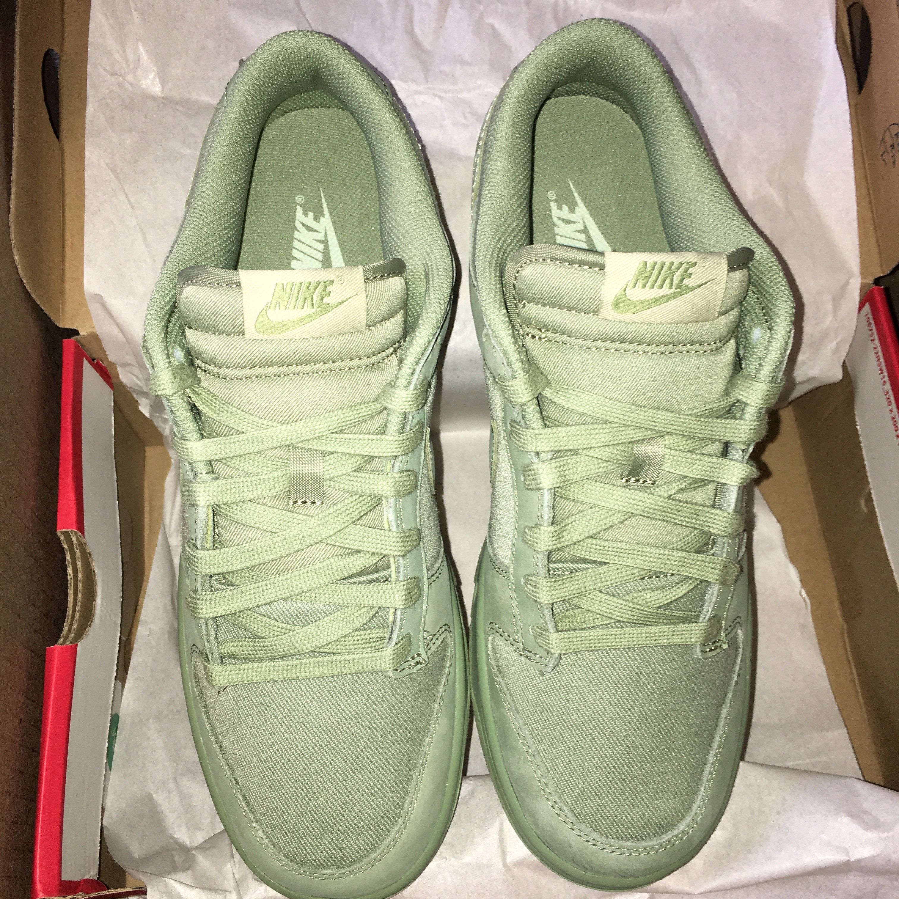 Nike Nike Dunk Low PRM Oil Green Size US 9 / EU 42 - 5 Thumbnail