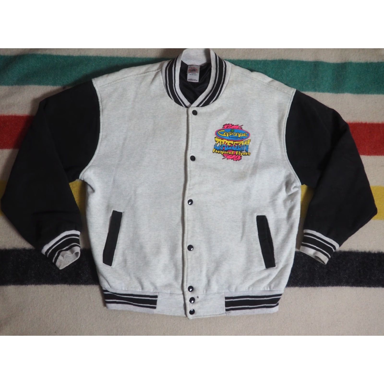 Fruit Of The Loom VTG Fruit of the Loom Oregon Dunes ATV Moto MX Gray Sweatshirt Jacket Mens XL Crew Neck Snap Long Sleeve Logo All Seasons 90s Pullover Sweatshirt Size US XL / EU 56 / 4 - 2 Thumbnail